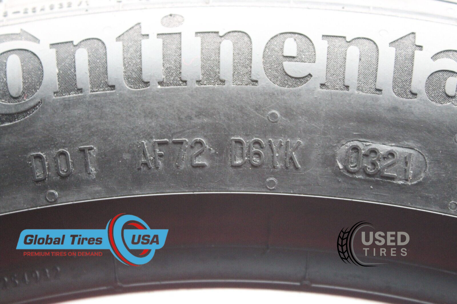 1 Used Continental ProContact TX NO 315/35R21 315/35/21 3153521 111V