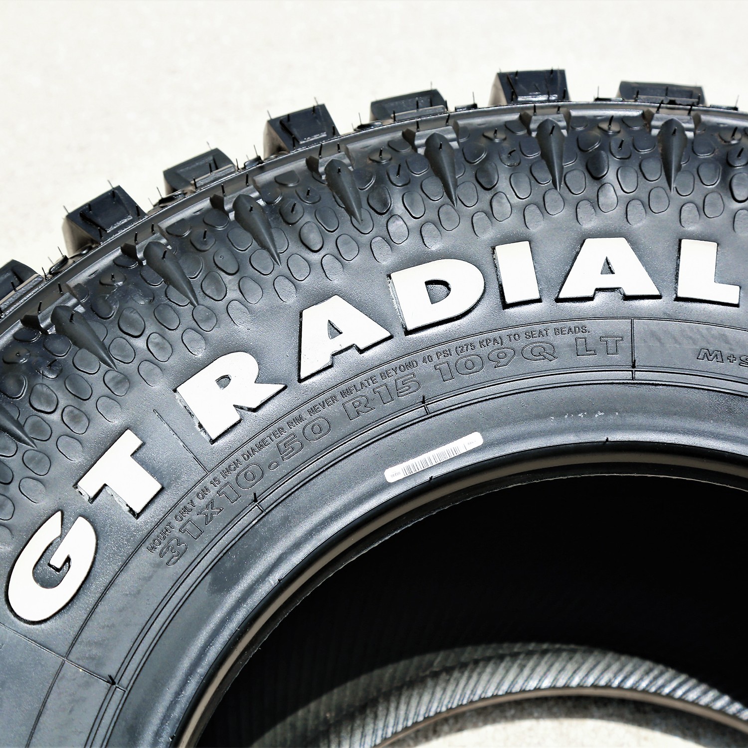 2 Tires GT Radial Savero Komodo M/T Plus LT 31X10.50R15 Load C 6 Ply MT Mud
