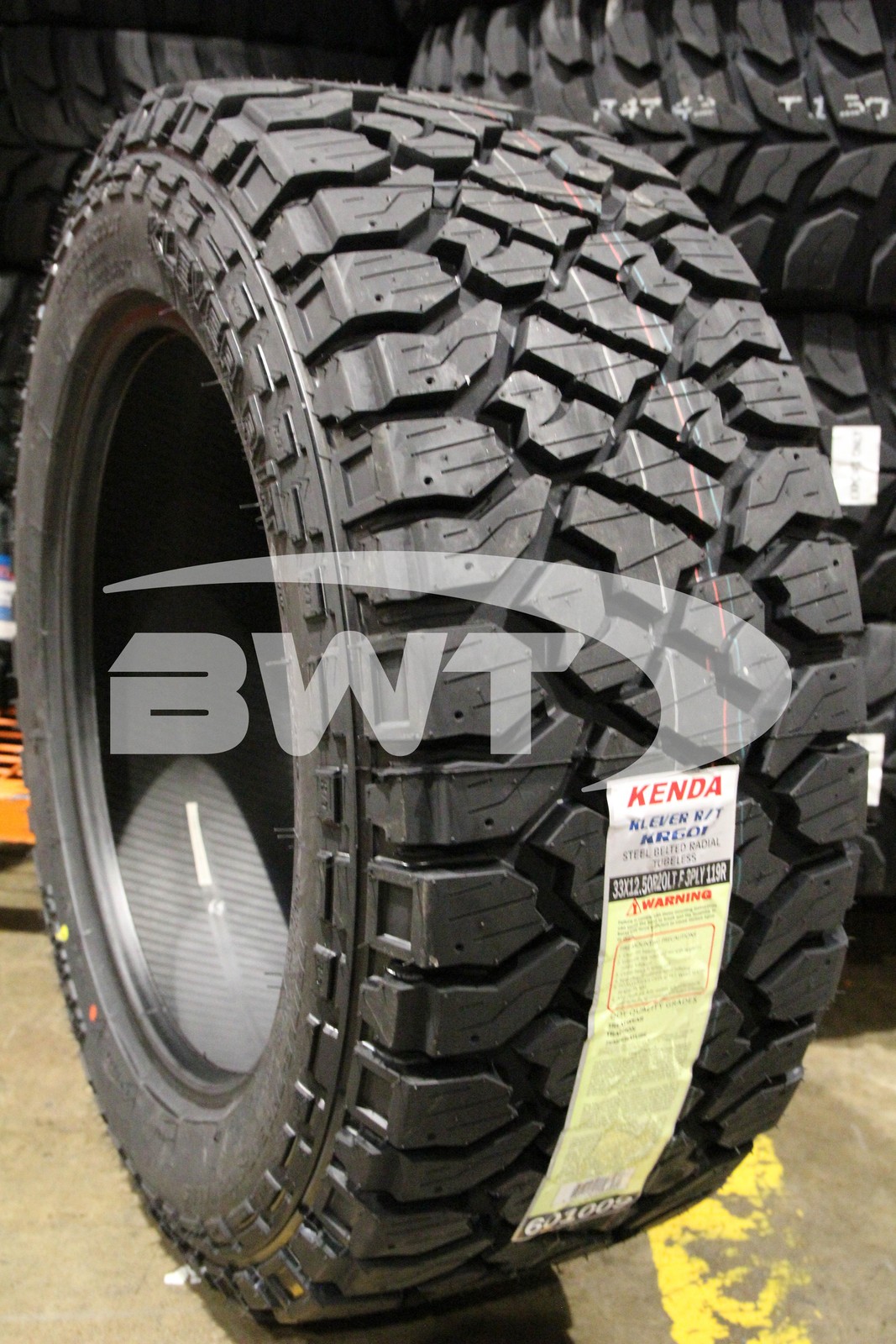 4 New 33X12.50-20 Kenda Klever R/T KR601 119R 12.50R R20 Tires