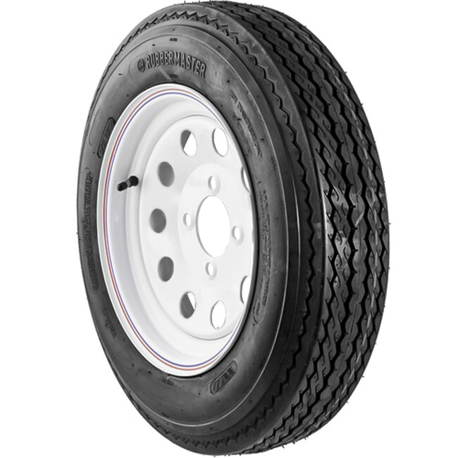 Tire RubberMaster P811 ST 5.3-12 Load C 6 Ply 4 x 4 White Modular Assembly