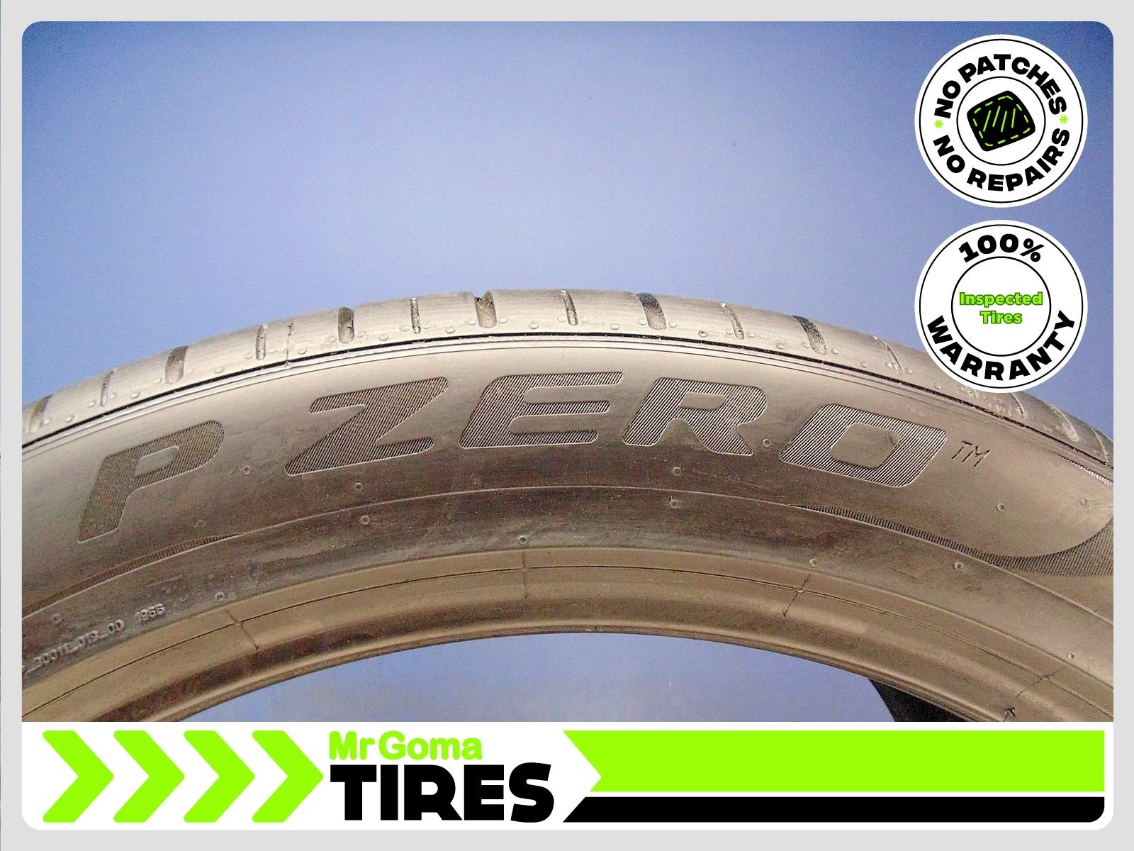 1 PIRELLI P ZERO TM PZ4 L XL 325/35ZR22 USED TIRE 7.6/32 TREAD 114Y LAMBORGHINI