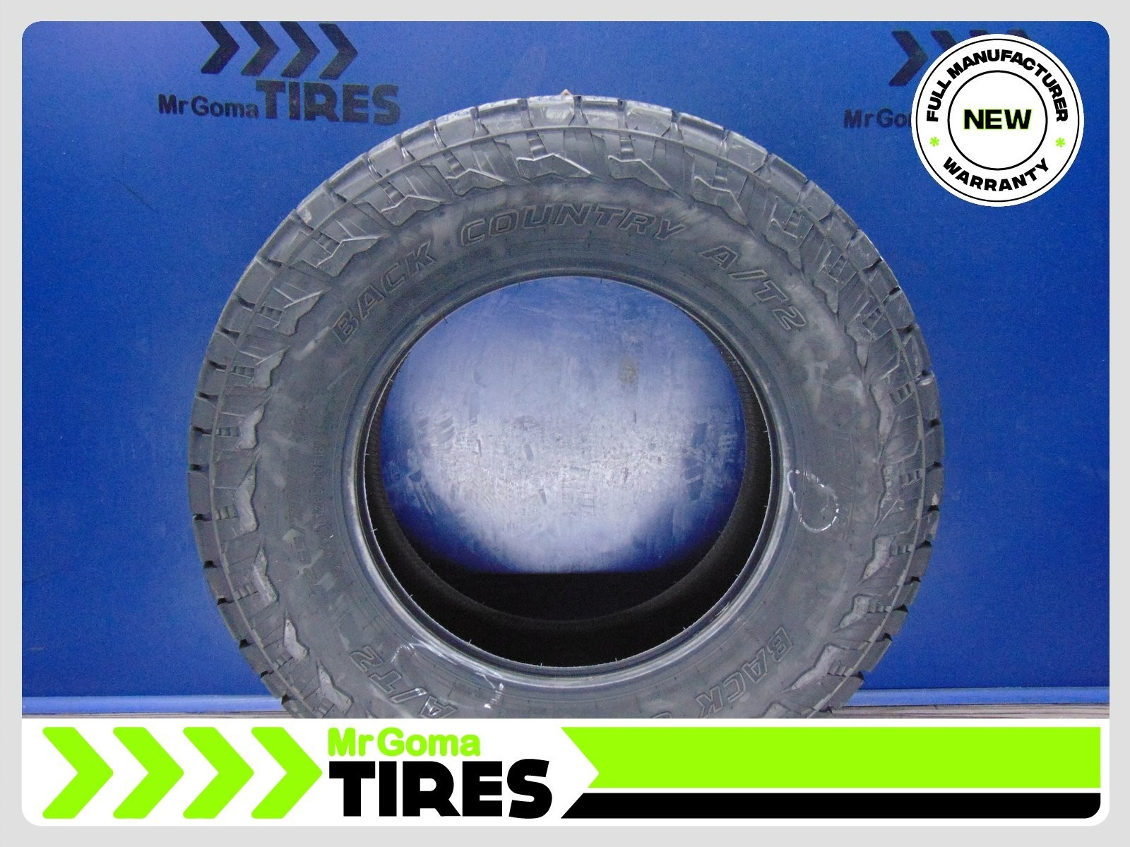 1 BRAND NEW DEAN TIRES BACK COUNTRY A/T2 LT265/70R18 TIRE 124/121S LT2657018