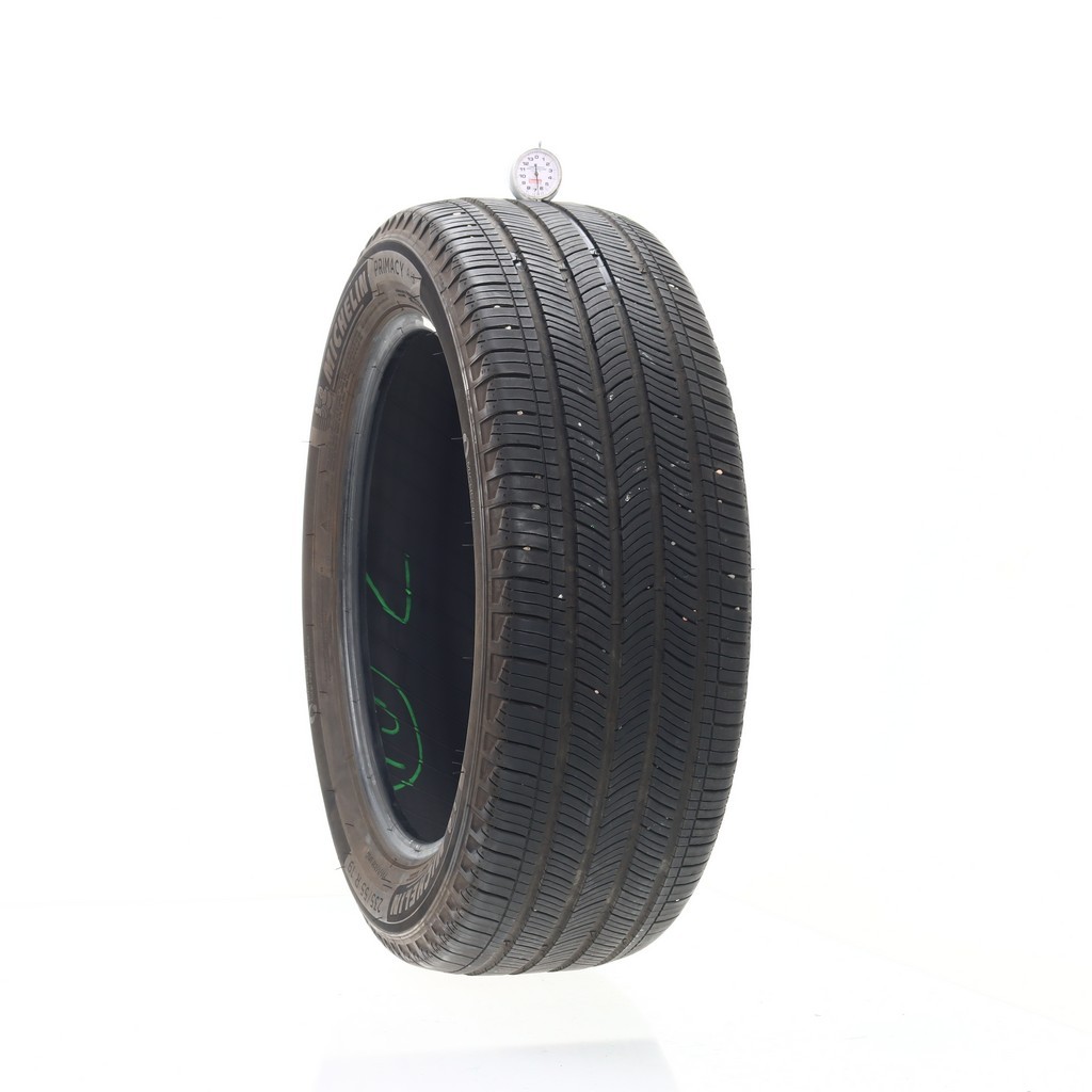 Set of (4) Used 235/55R19 Michelin Primacy A/S 101H – 6.5-7/32
