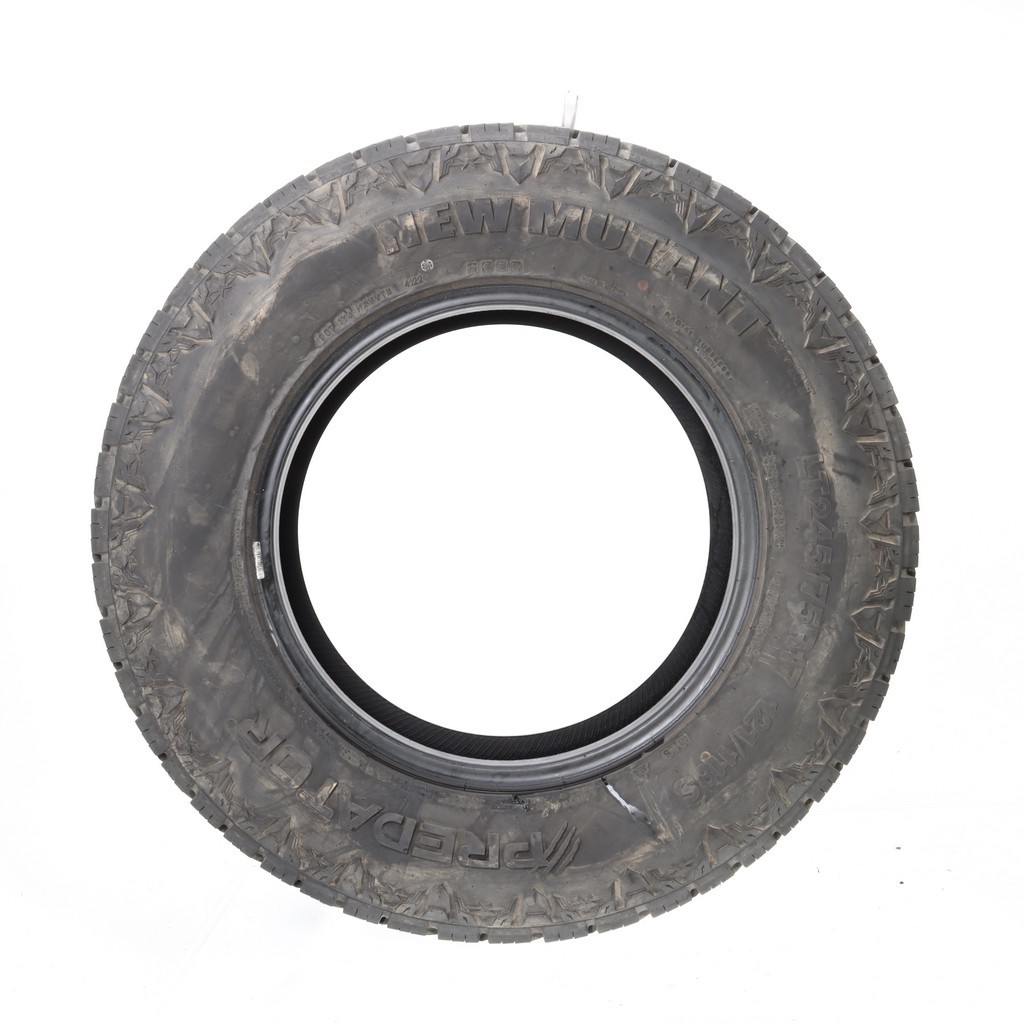 Used LT 245/75R17 Predator New Mutant X-AT 121/118S – 8.5/32