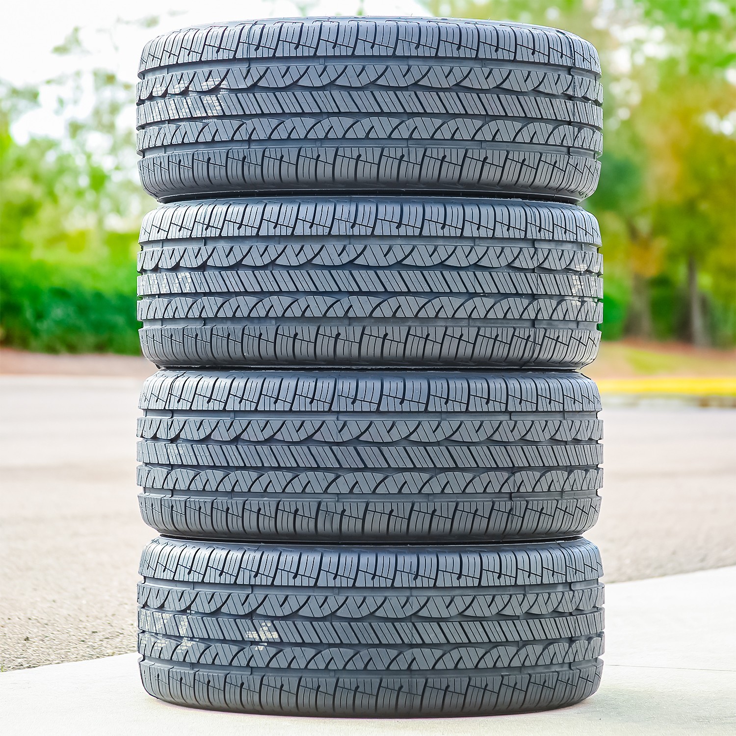 4 Tires Kelly Edge Touring Plus 205/70R16 97H AS A/S All Season