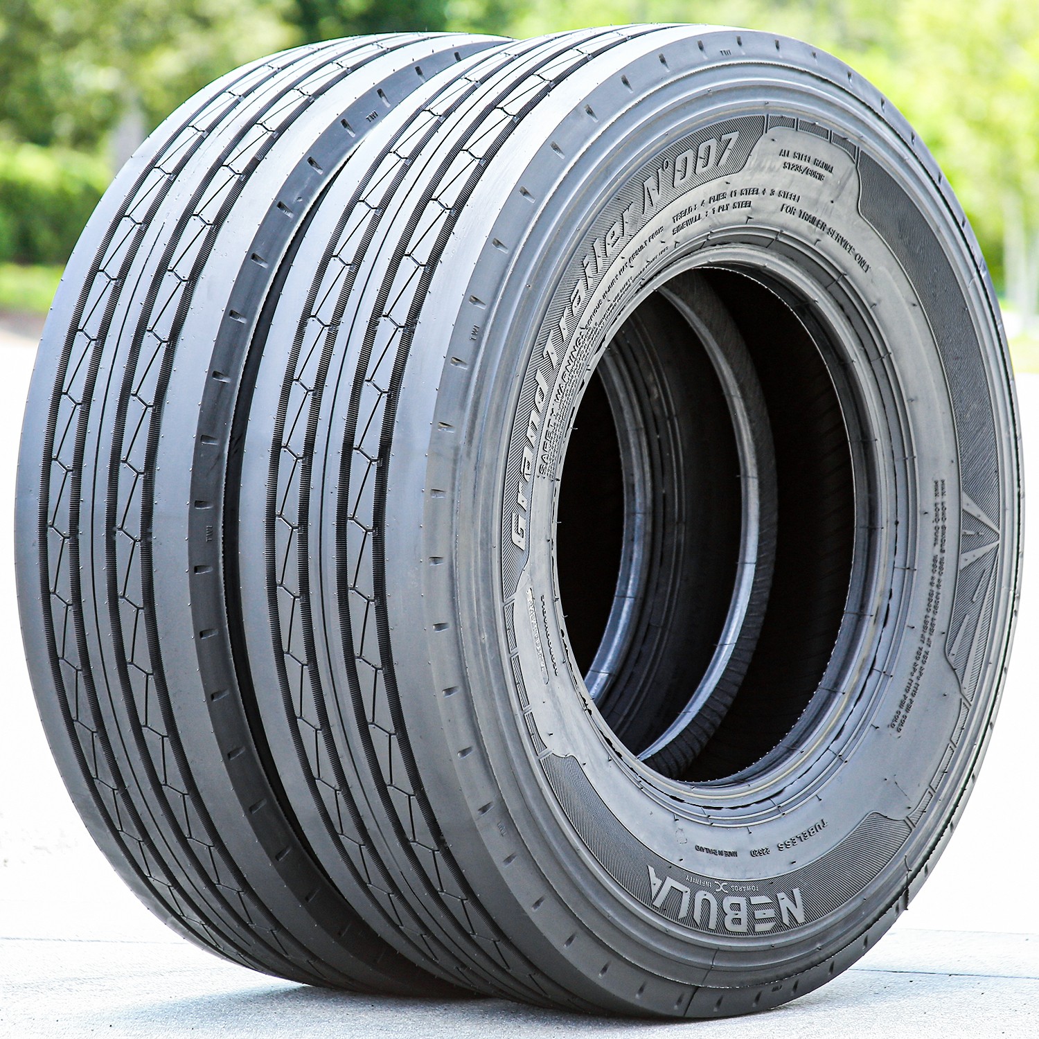 4 Tires Nebula Grand Trailer-N’ 007 All Steel ST 235/80R16 Load H 16 Ply Trailer