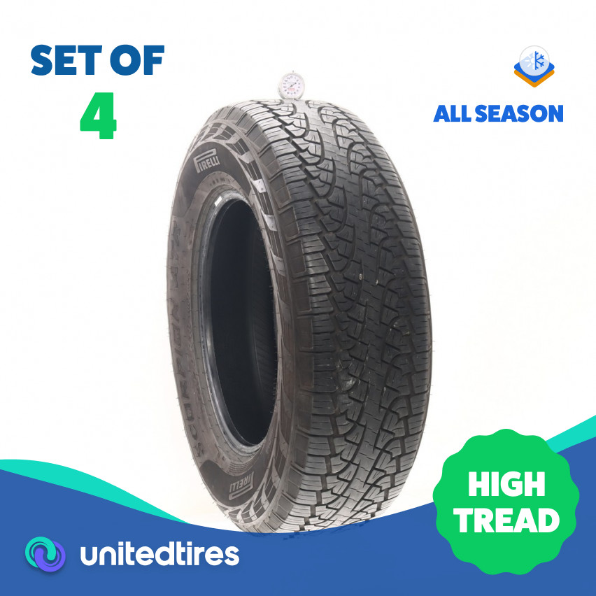 Set of (4) Used 265/70R18 Pirelli Scorpion ATR 116T – 9-10/32