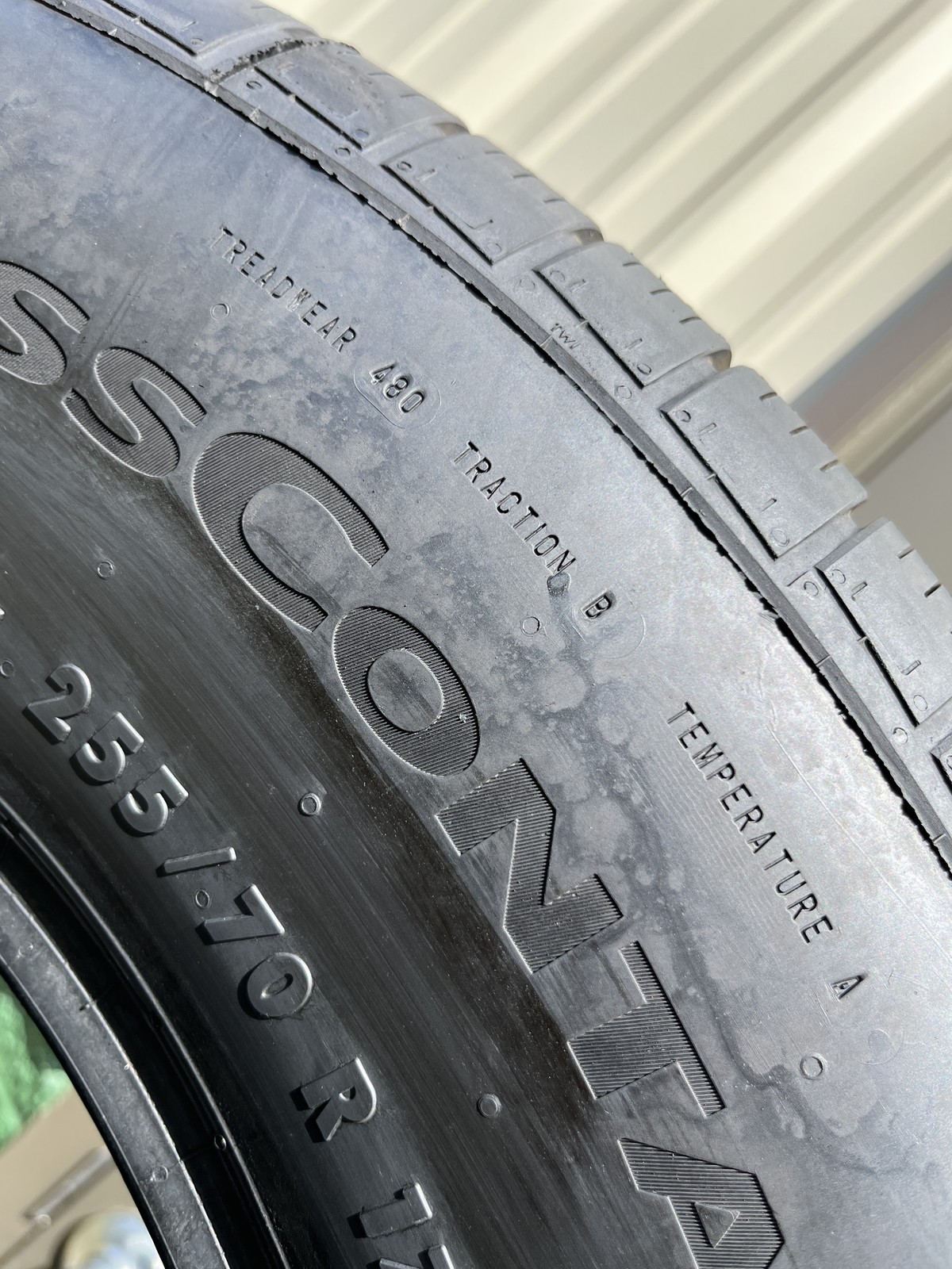 1 New Tire Continental CrossContact RX 255/70R17 112T DOT.3923 12/32