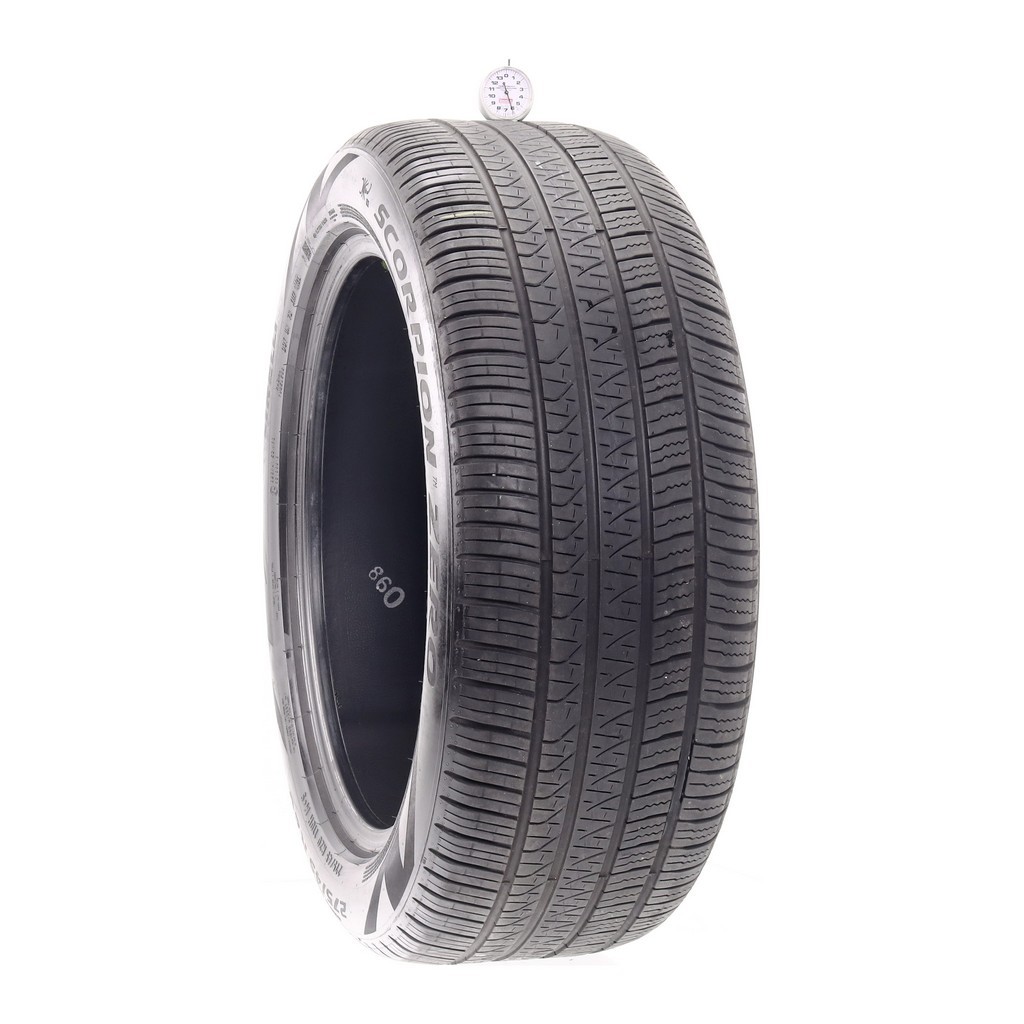 Set of (4) Used 275/45R20 Pirelli Scorpion Zero Run Flat 110H – 6-7.5/32 (VSF6)