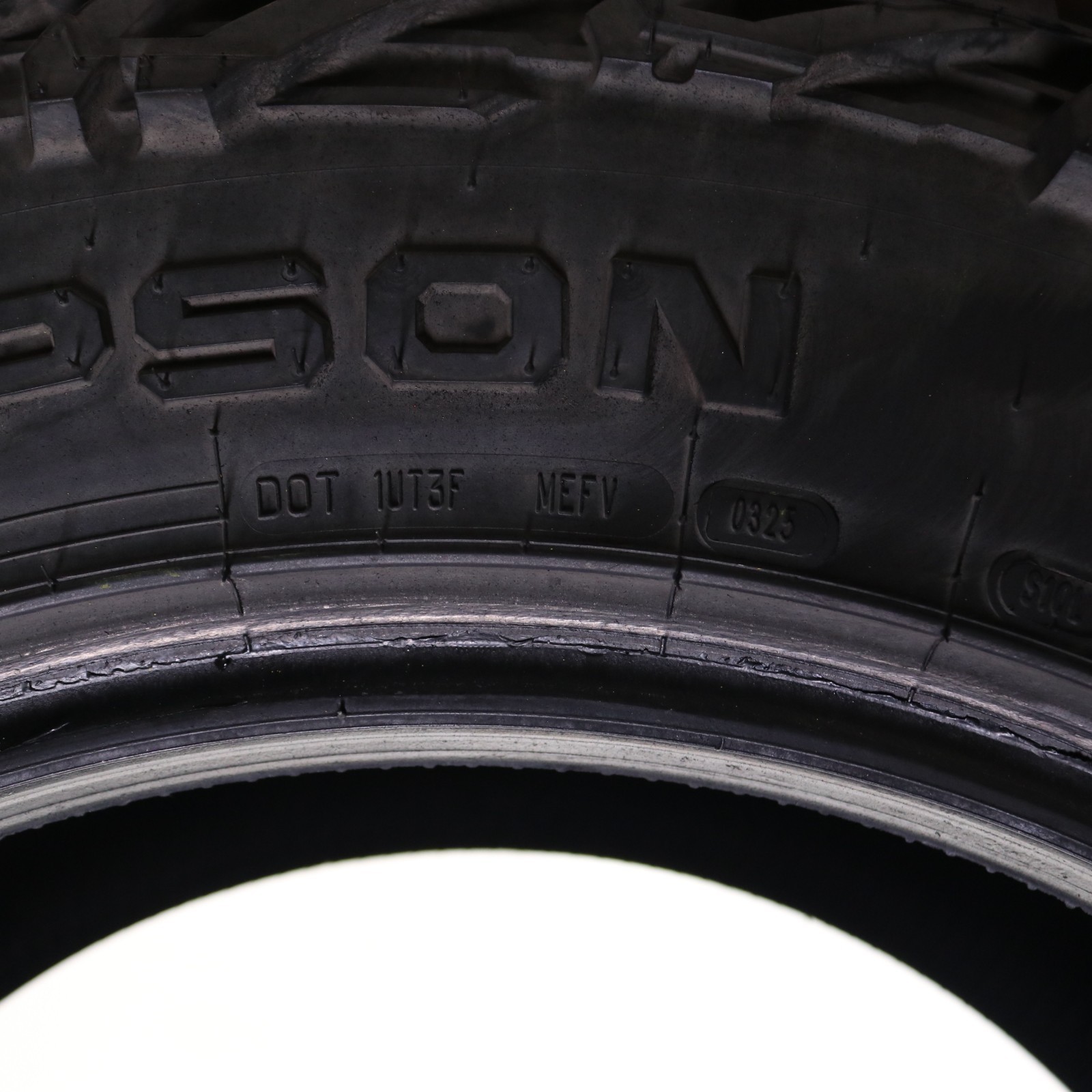 Set of 2 Used LT 285/65R20 Mickey Thompson Baja Boss A/T – 127/124Q – 6-7/32