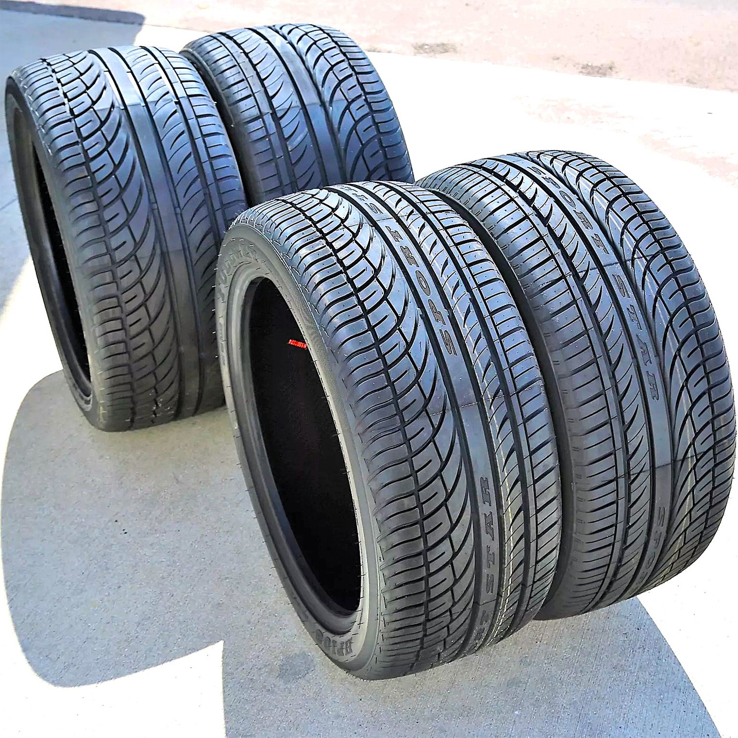 4 New Fullway HP108 2x 245/45R18 ZR 100W XL 2x 255/45R18 ZR 103W XL AS Tires