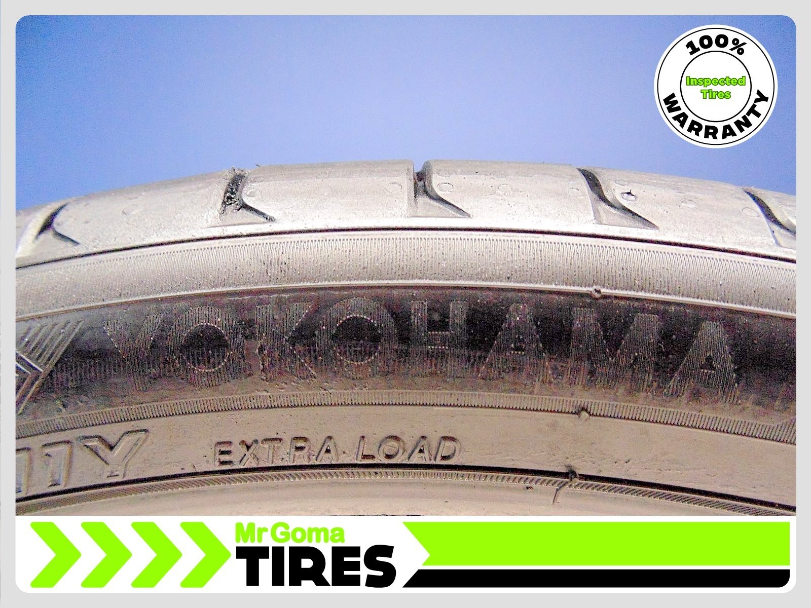 2 YOKOHAMA ADVAN SPORT V107 XL 315/30R23 USED TIRES 6.4/32 TRAED BMW X7 3153023