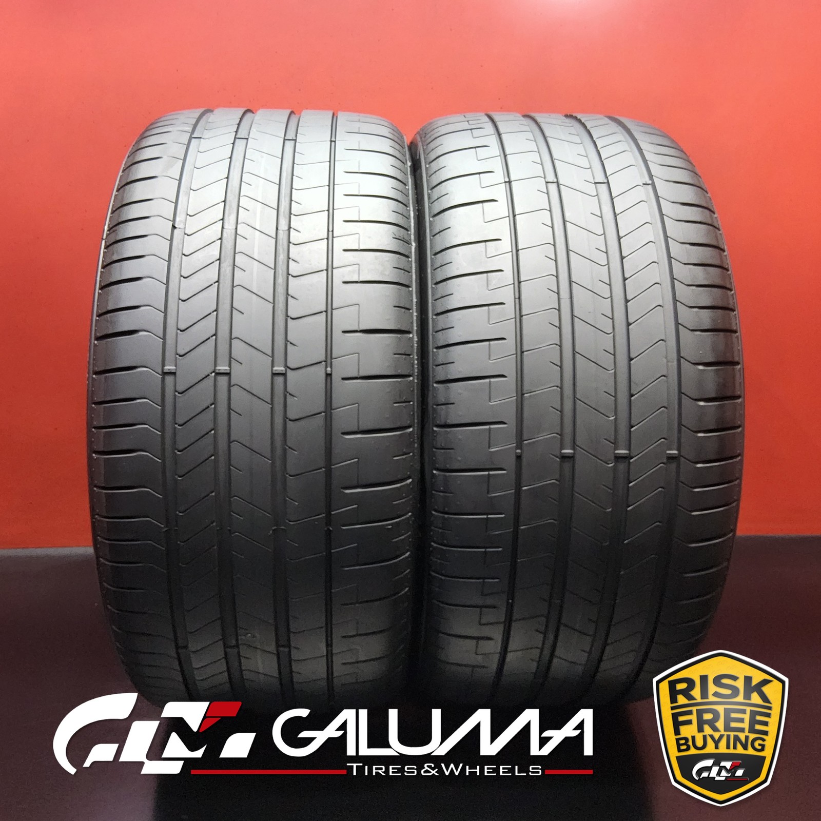 Set of 2 Tires LikeNEW Pirelli P-Zero (PZ4) 315/30R22 315/30/22 No Repairs 95824