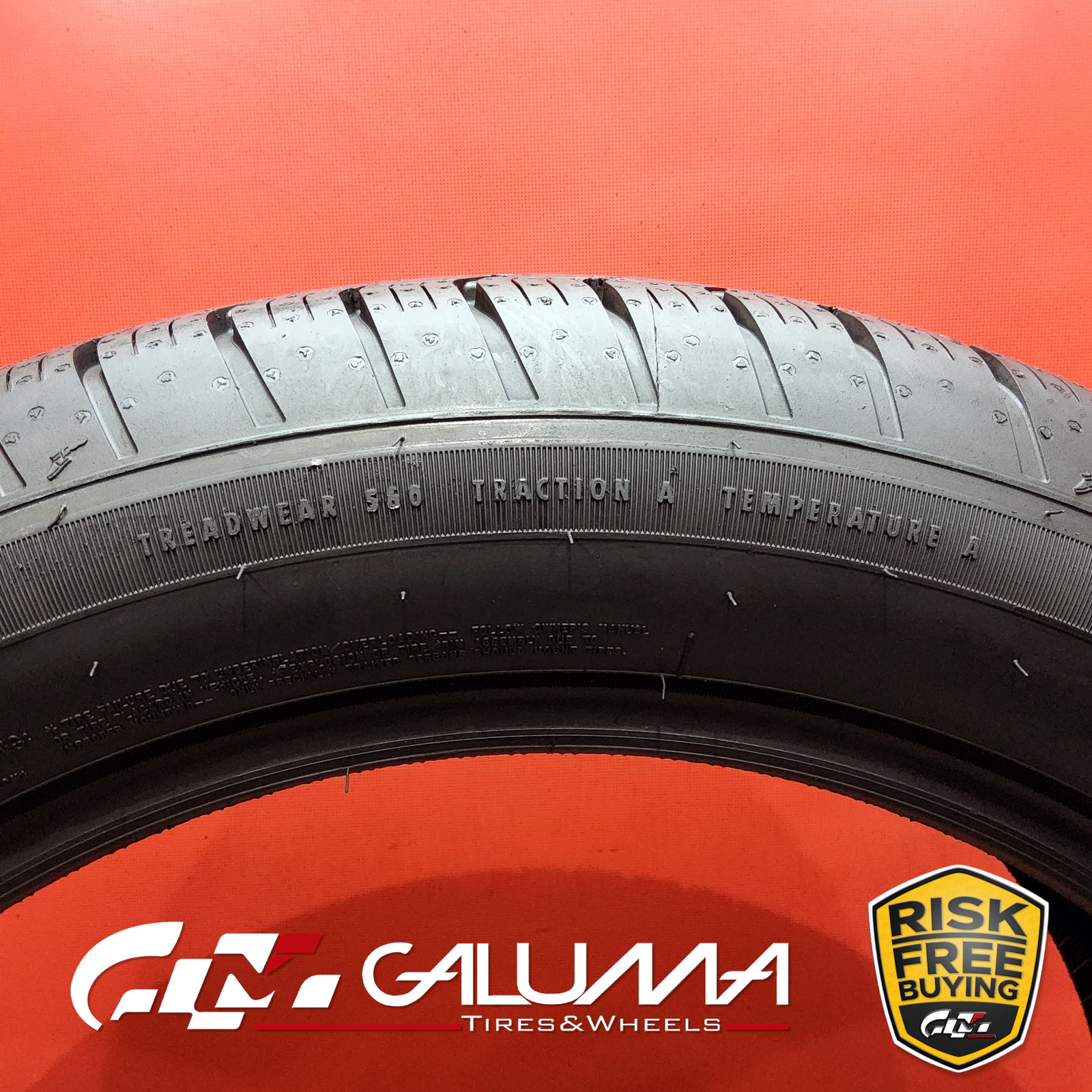 1 (One) Tire LikeNEW Goodyear Eagle Sport (AO) 235/50R19 235/50/19 2355019 86964