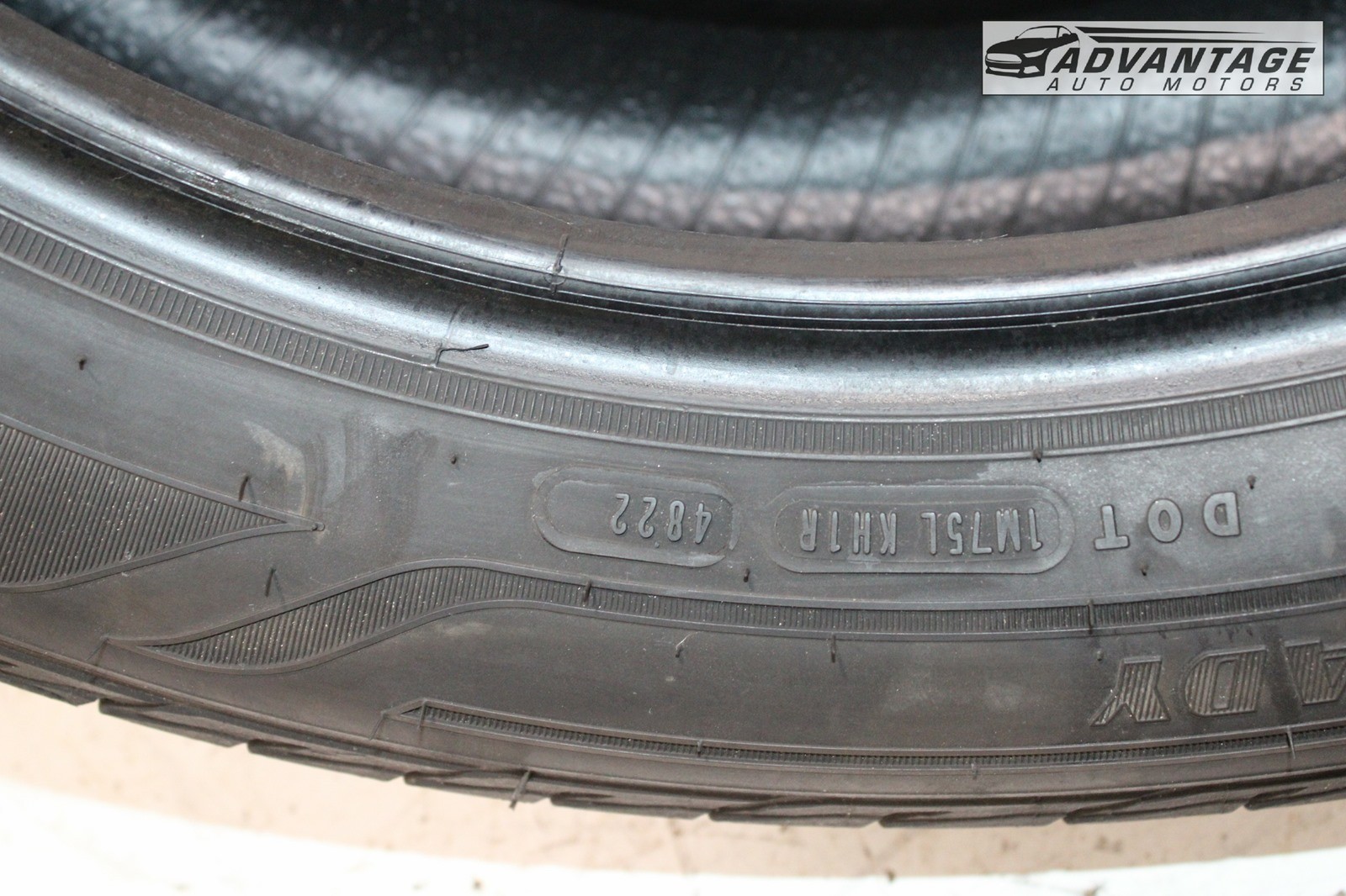 2019-2020 MITSUBISHI OUTLANDER WHEEL TIRE GOODYEAR 225/55R18 98V M+S 8/32NDS OEM