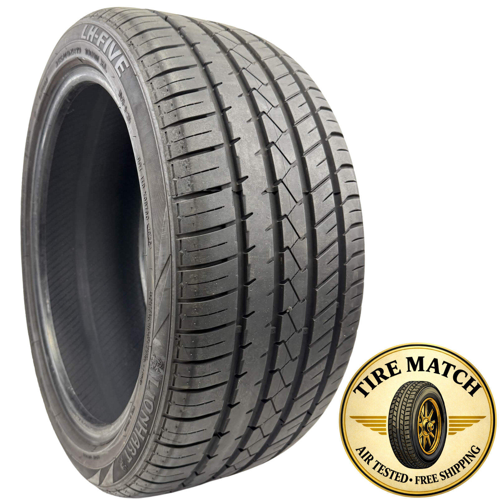 Used 255/40R19 Lionhart LH-Five 100W 9/32 (DOT 25)
