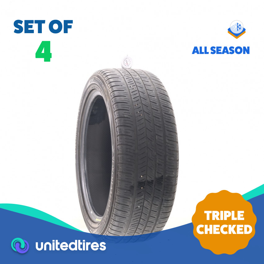 Set of (4) Used 235/50R19 Yokohama YK740 GTX 99V – 6-7/32