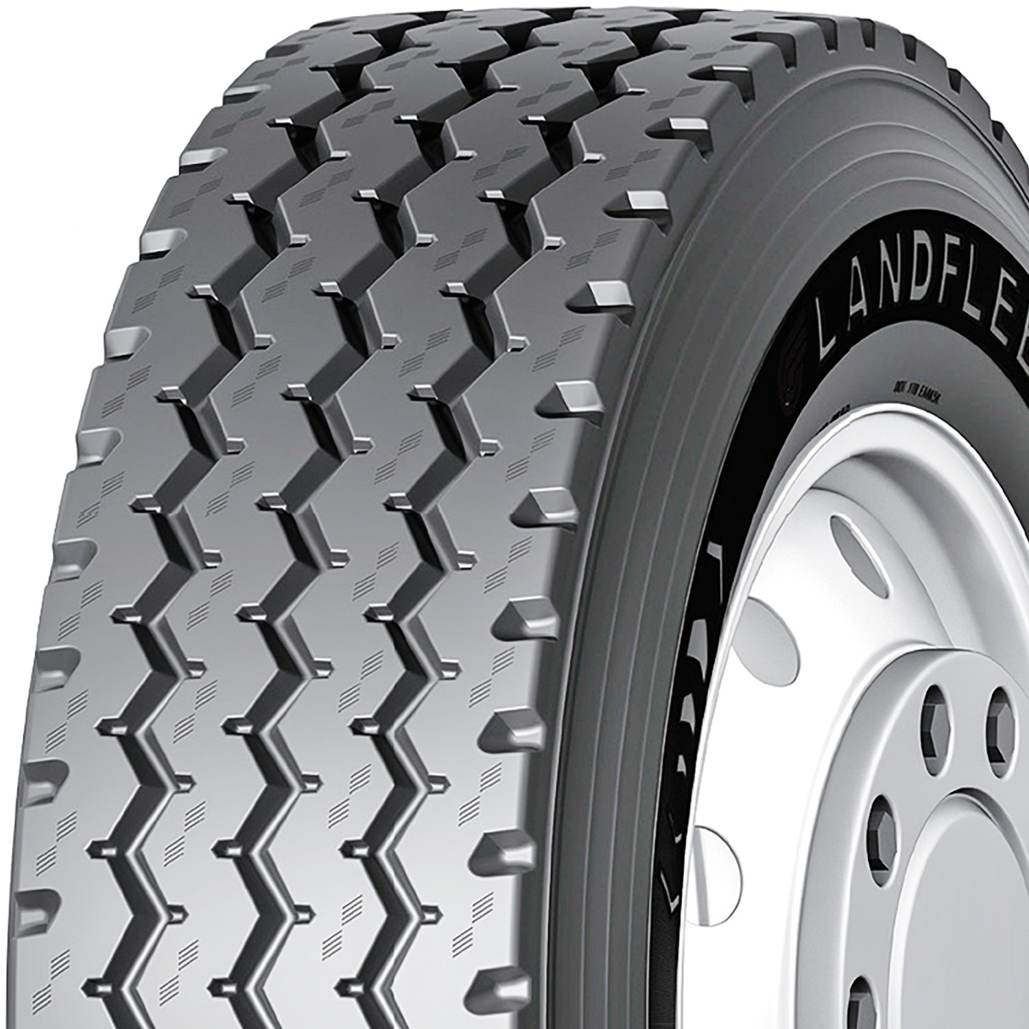 2 Landfleet LA301 255/70R22.5 140/137M H 16 Ply All Position Commercial Tires