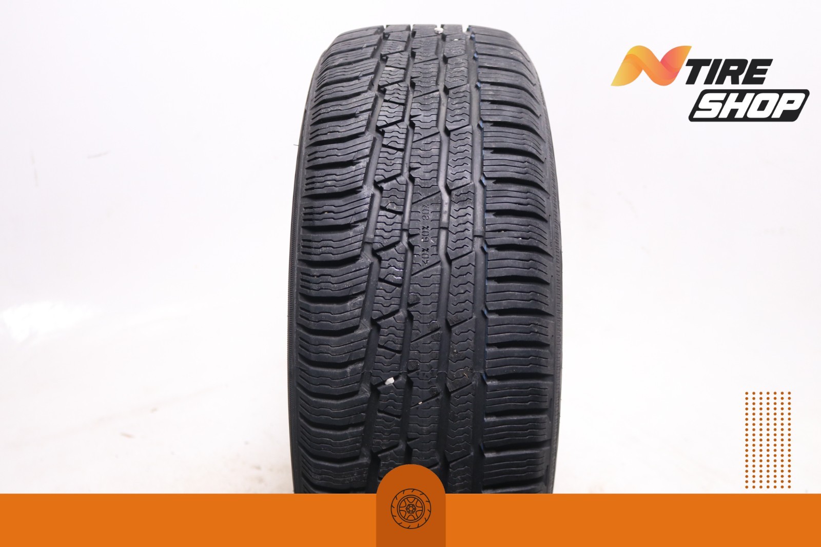 Set of 4 Used 215/55R17 Nokian Encompass AW 01 – 94V – 9.5-10.5/32 No Repairs