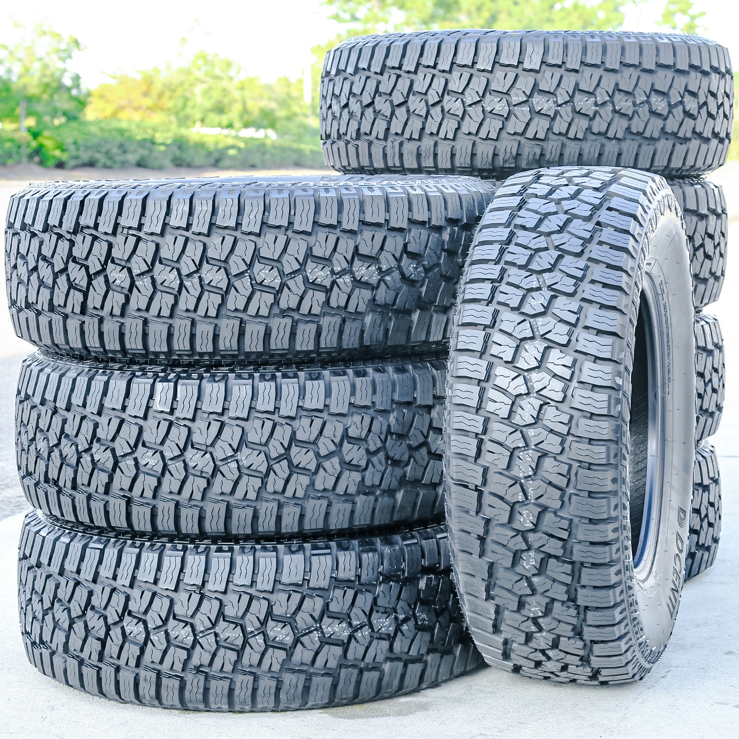 4 Dcenti DC88 AT 305/55R20 121/118Q E 10 Ply A/T Tires 40k Mi Warranty 500AA