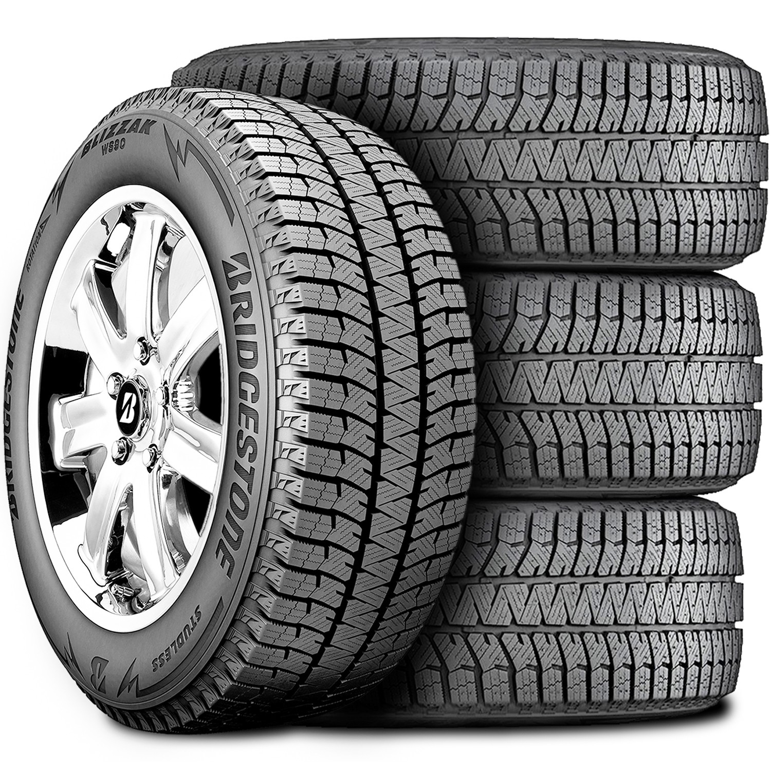 Tire Bridgestone Blizzak WS90 205/40R17 84H XL (Studless) Snow Winter