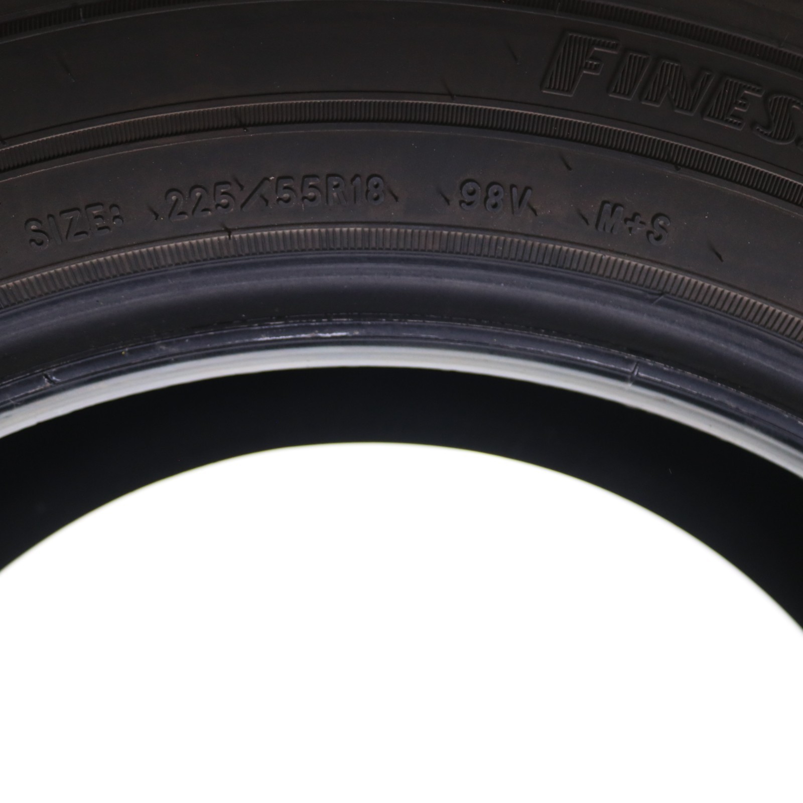 Set of 2 Used 225/55R18 Goodyear Assurance Finesse – 98V – 7-7.5/32