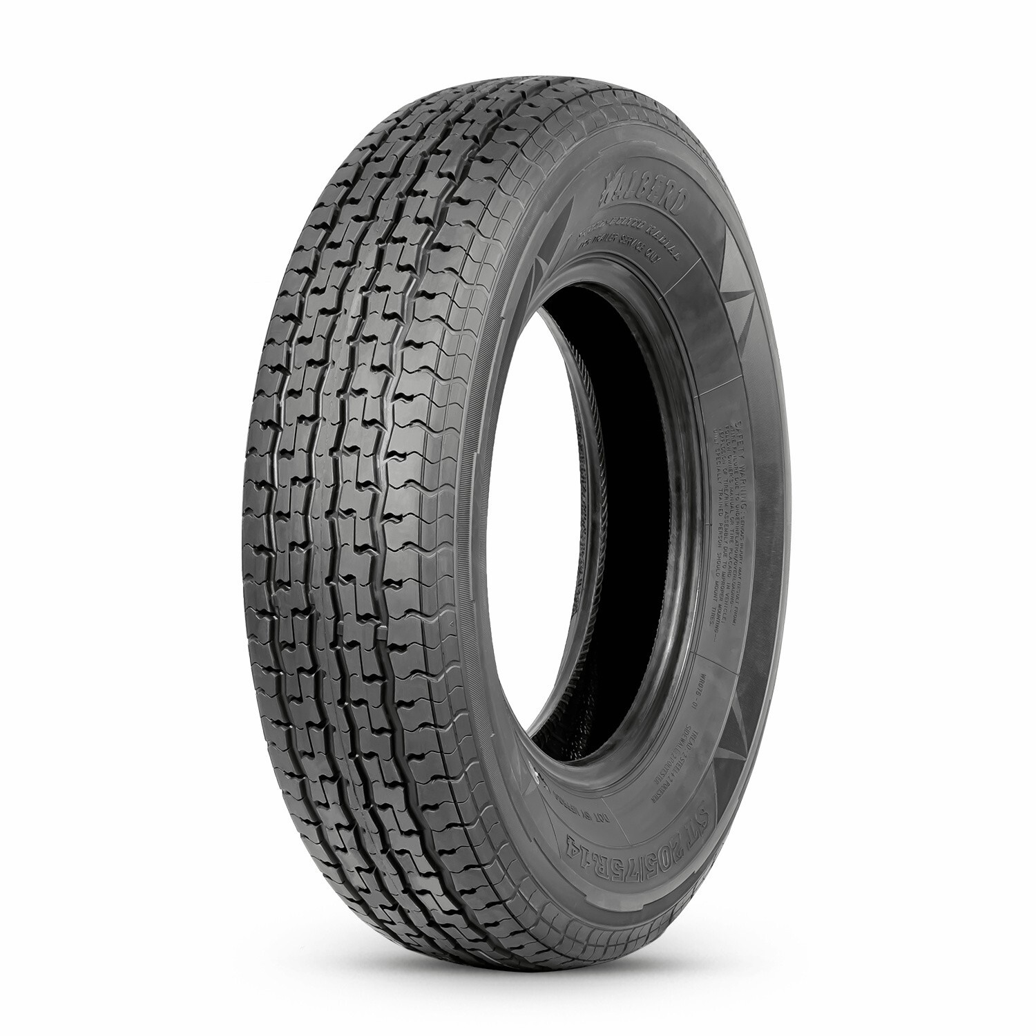 Set 4 ST205/75R14 Trailer Tires Radial 205 75 14 8PR 205/75/14 Heavy Duty Tyres