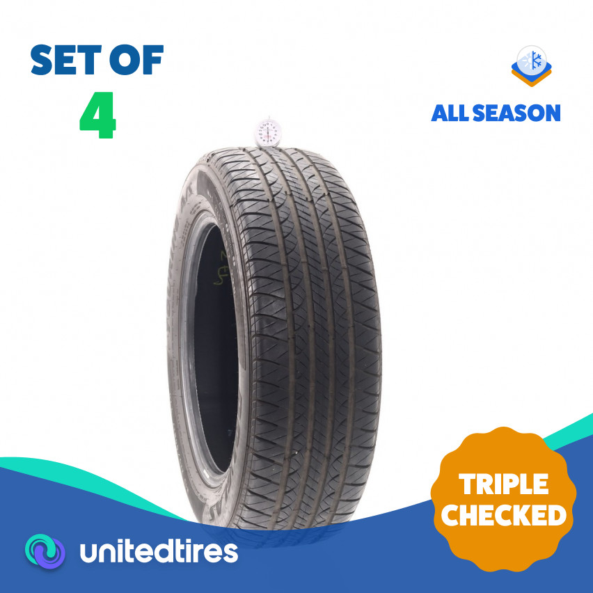 Set of (4) Used 225/60R17 Douglas Touring A/S 99H – 6.5-7/32 (11NVX)