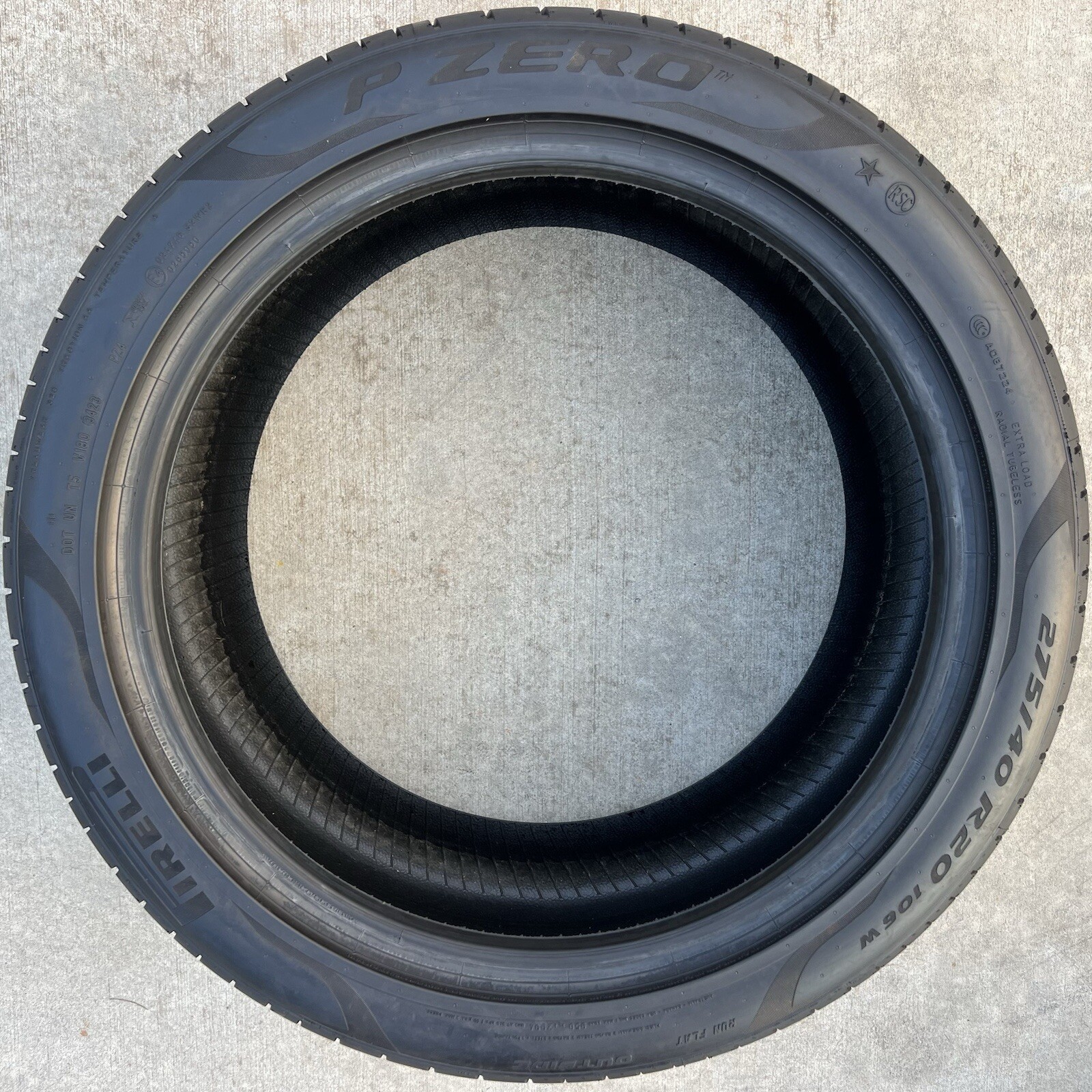 Set of TWO BRAND NEW 275/40R20 Pirelli P Zero PZ4 Run Flat RF RFT BMW Tires