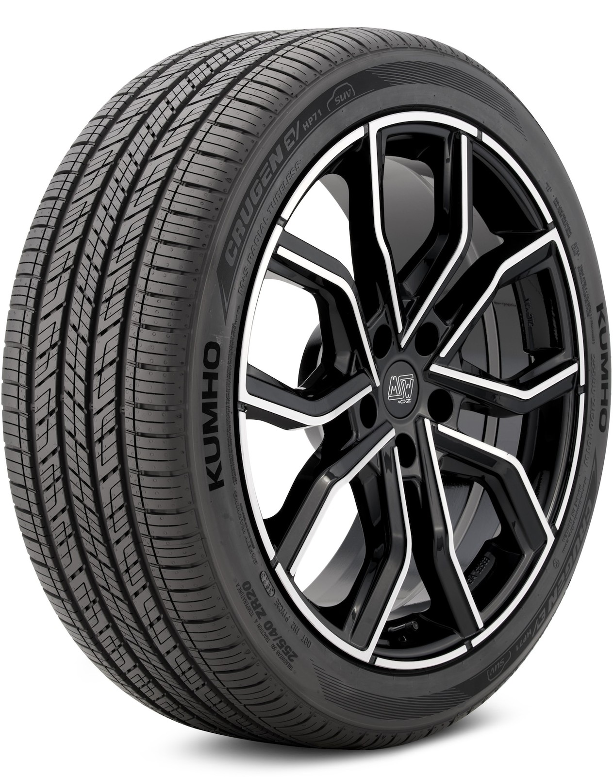 1 Kumho Crugen HP71 EV 275/35R21 103Y Tire 2753521 275 35 21