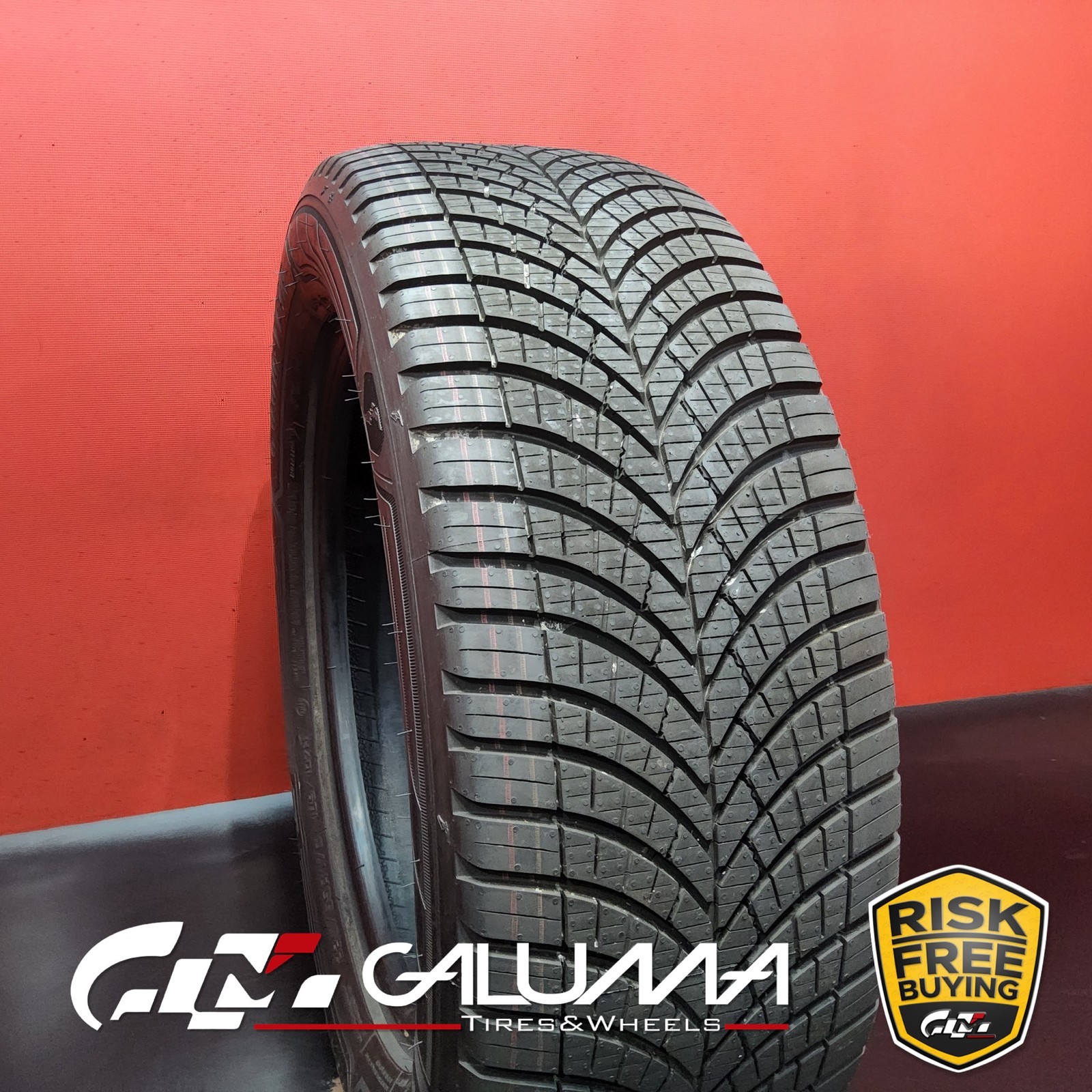 1X Tire Brand NEW Goodyear Vector 4 Seasons CargoMO-V 225/55R17C 109/107H #94067