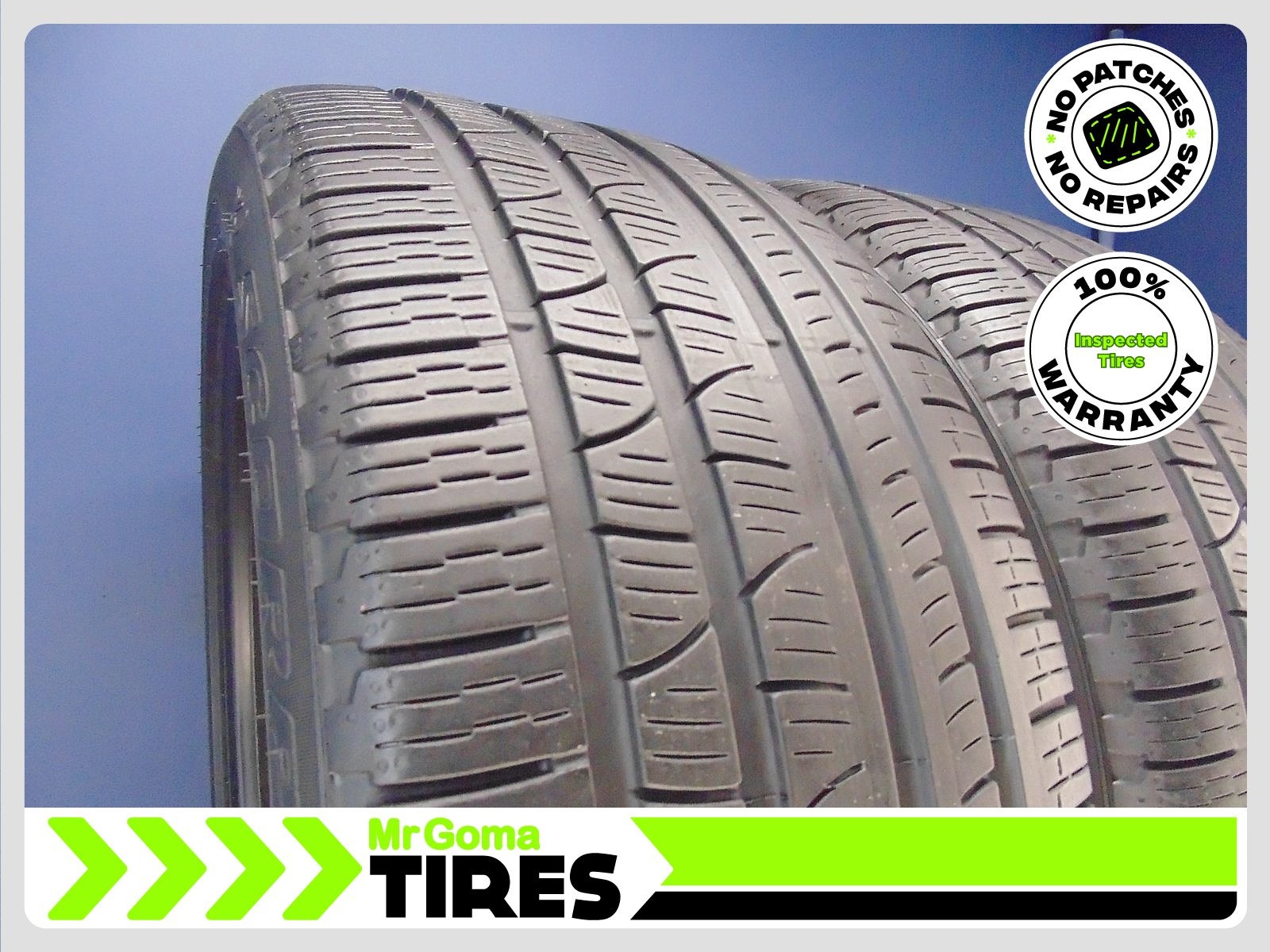 2 PIRELLI SCORPION VERDE A/S VOL XL 275/40R21 USED TIRES 7.3/32 TREAD 2754021