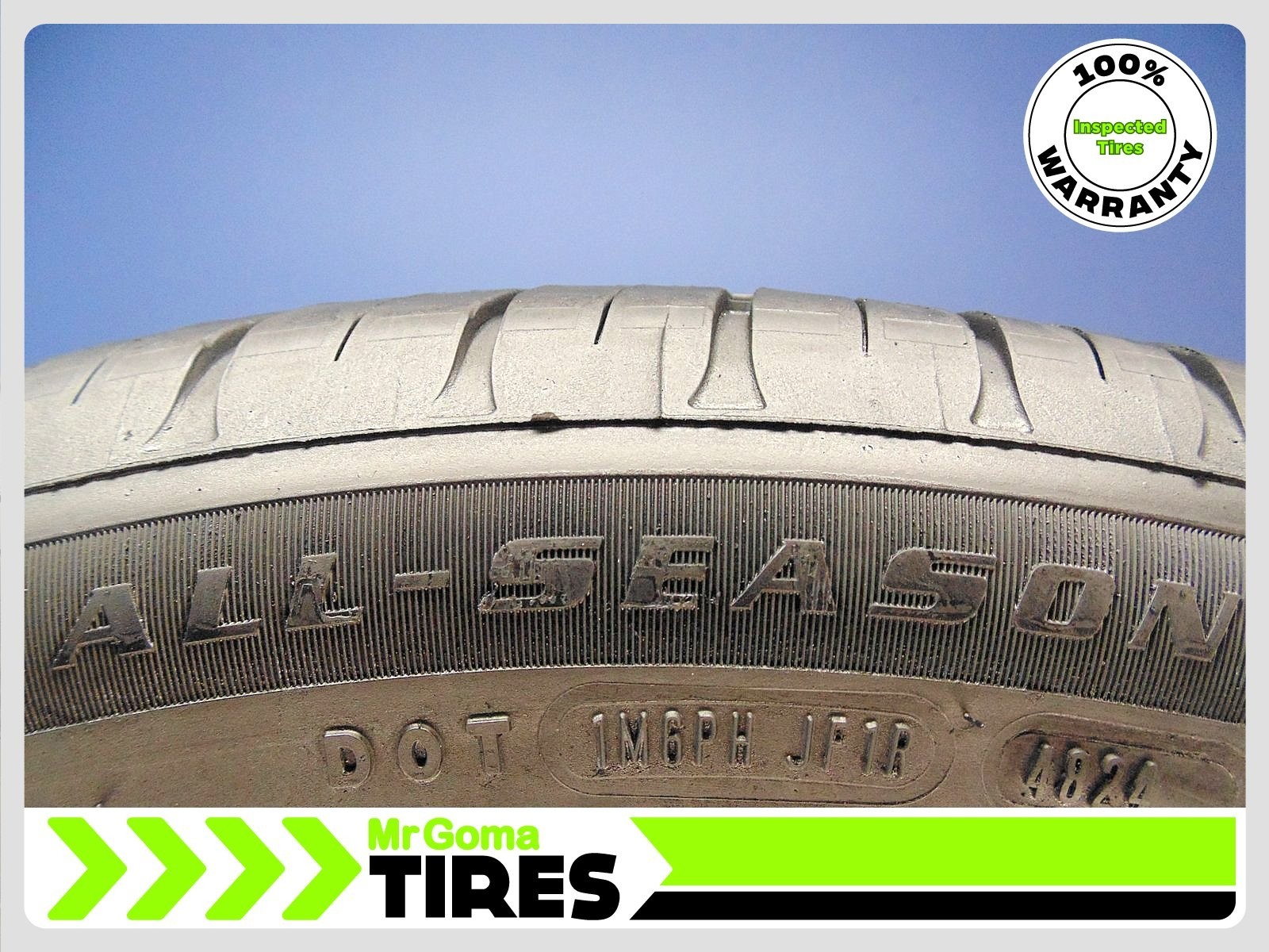 1 GOODYEAR EAGLE SPORT A/S SEALTECH XL 295/40R22 USED TIRE 7.6/32 TREAD 112H