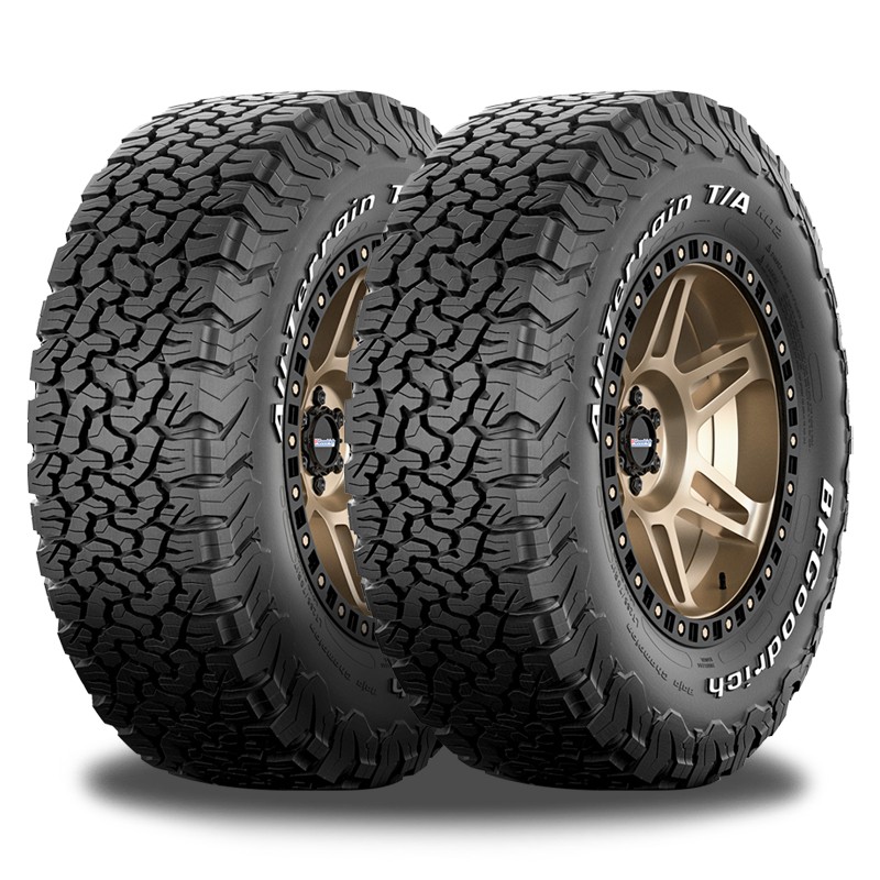 2 BFGoodrich All Terrain T/A KO2 LT 235/70R16 104/101S RWL 6/C Truck SUV Tires