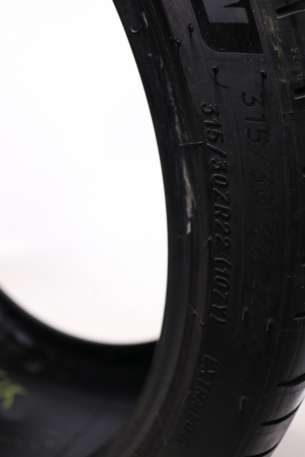 Used 315/30ZR22 Michelin Pilot Sport 4 S NO – 107Y – 8/32