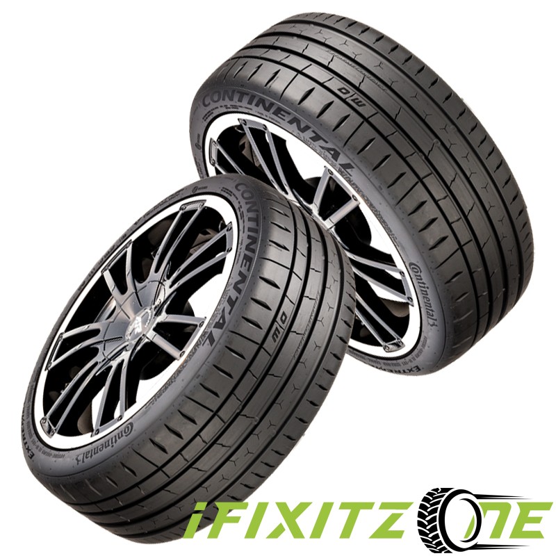 2 Continental ExtremeContact Sport 02 305/30R19 102Y Performance 30K Mi Warranty