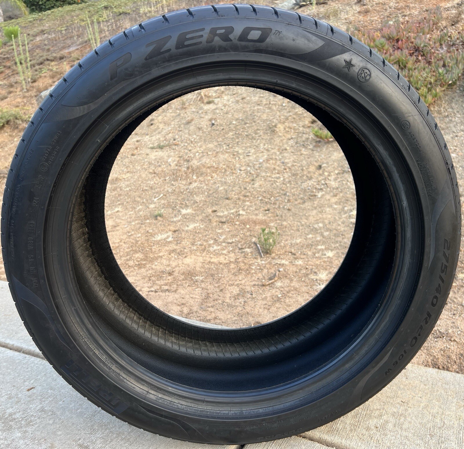 Set of TWO BRAND NEW 275/40R20 Pirelli P Zero PZ4 Run Flat RF RFT BMW Tires