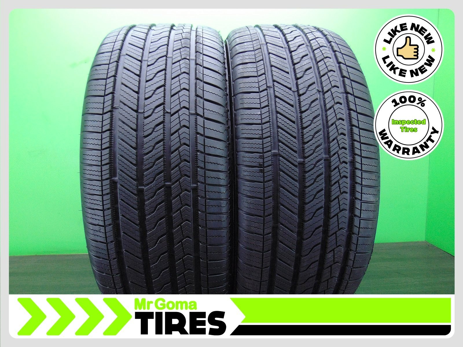 2 BRIDGESTONE ALENZA SPORT A/S RSC RFT XL 275/45R20 USED TIRES 10/32 TREAD 110H