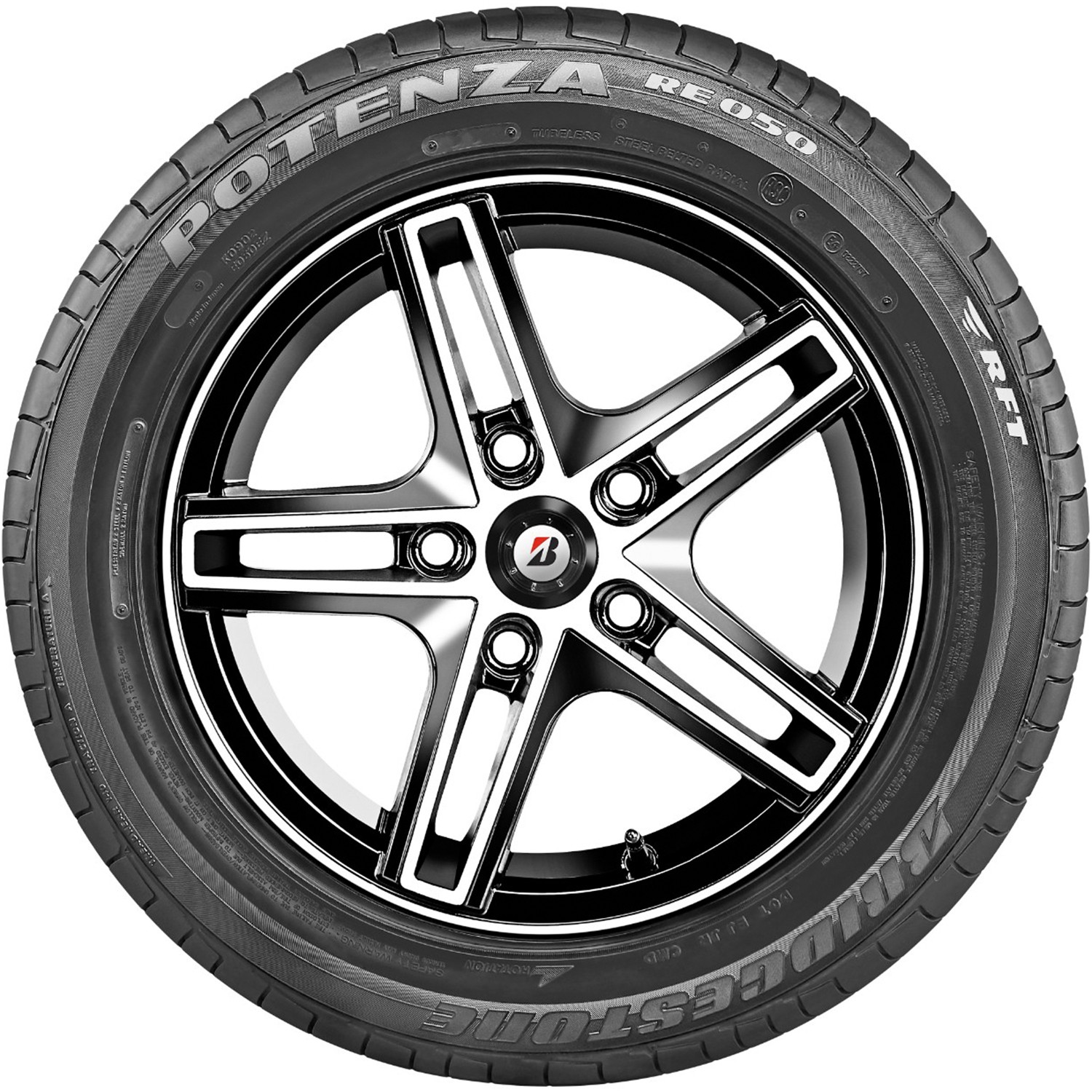 Tire Bridgestone Potenza RE050 RFT 255/30R19 91Y XL High Performance