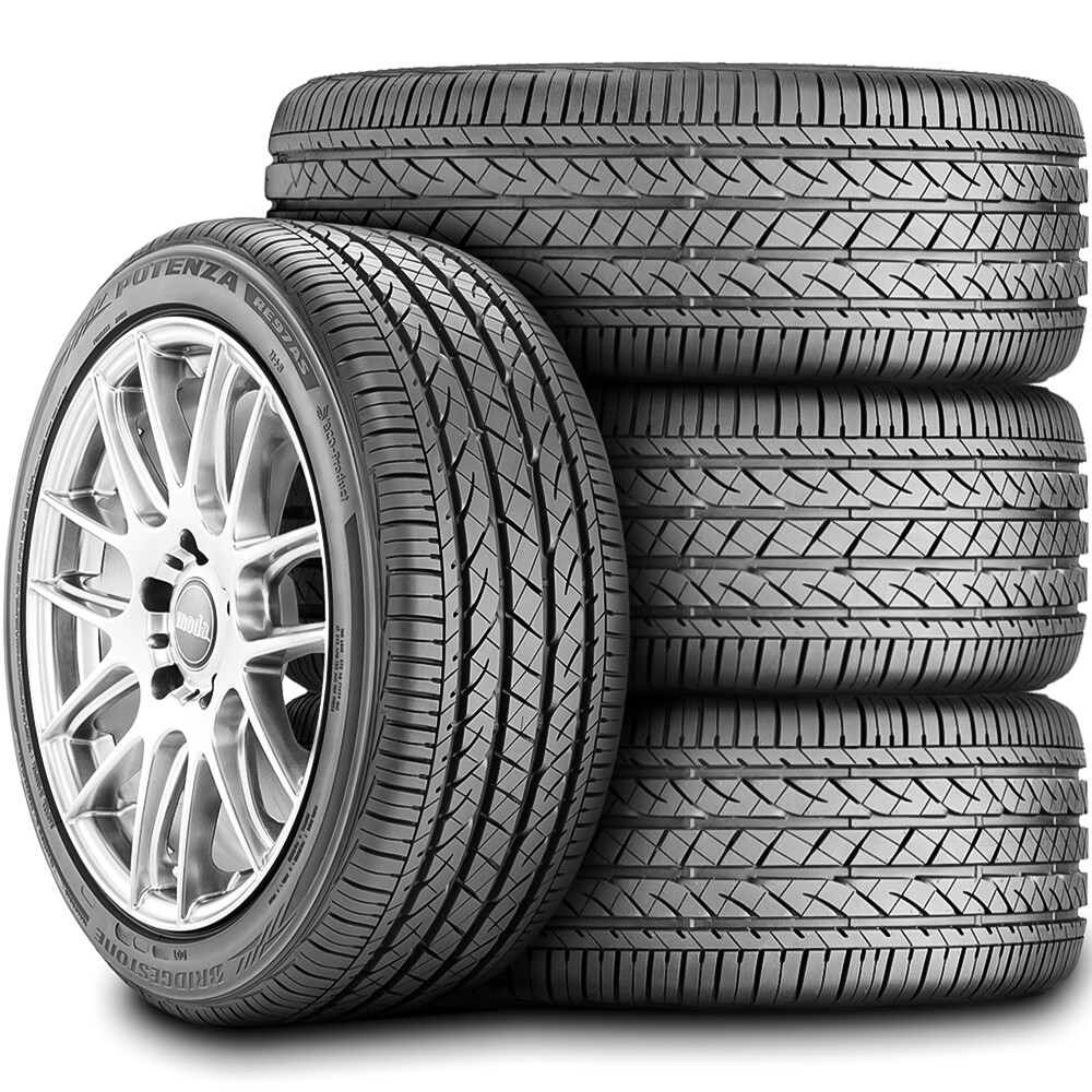 4 Tires 225/50R18 Bridgestone Potenza RE97AS RFT AS A/S Performance Run Flat 94V