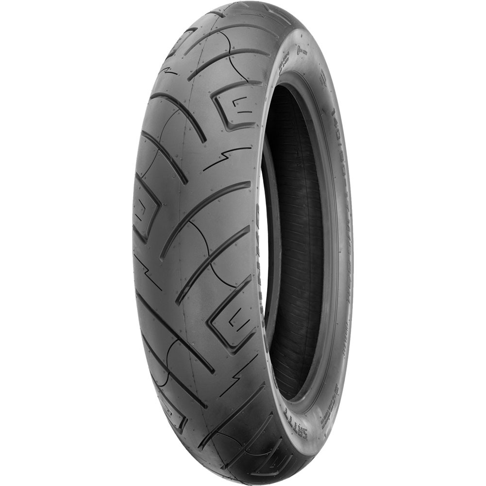 Shinko 87-4585 777 Front H.D. Motorcycle 130/90B-16 (73H) Black Wall Tire