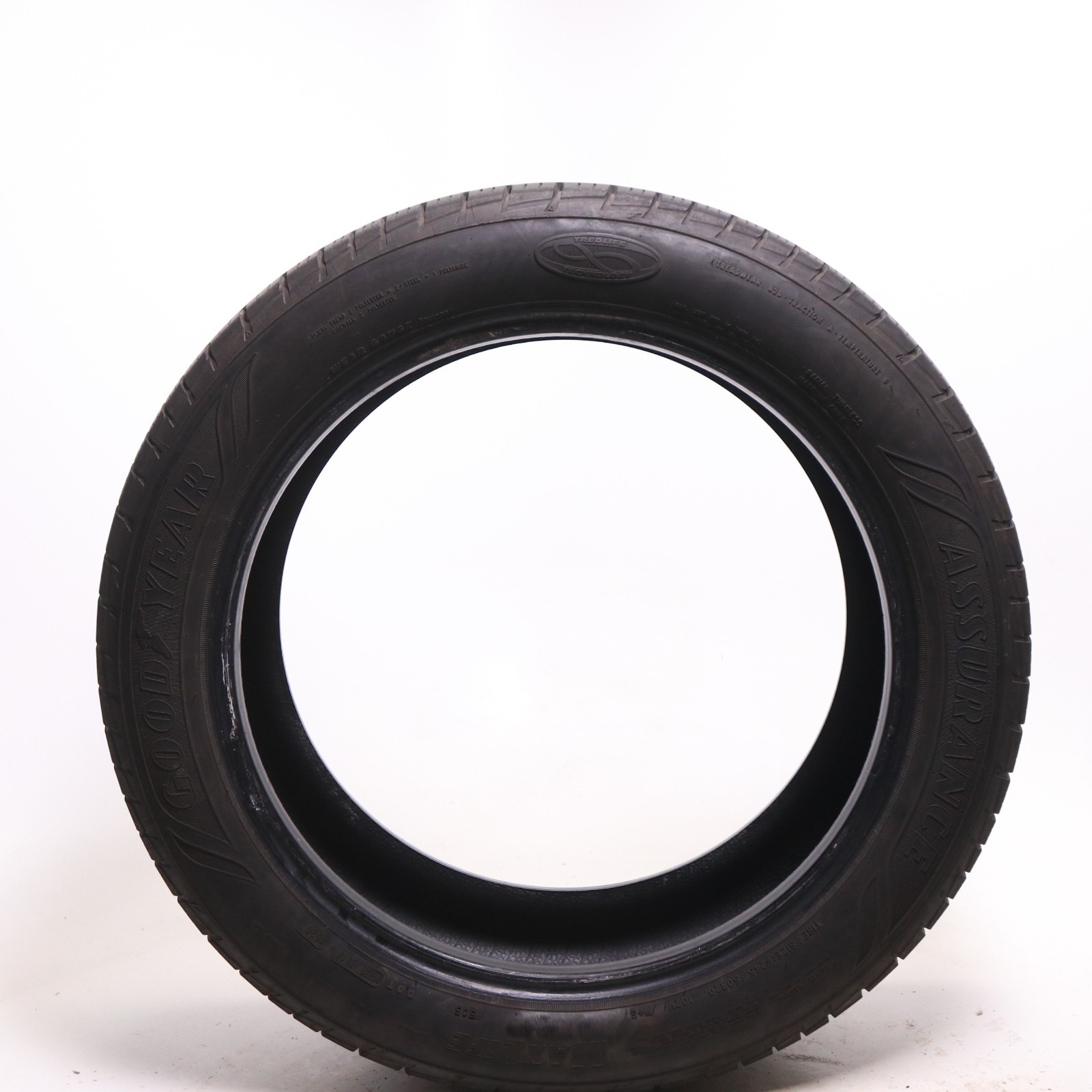 Set of 4 Used 245/50R20 Goodyear Assurance MaxLife – 102V 9.5-10.5/32 No Repairs