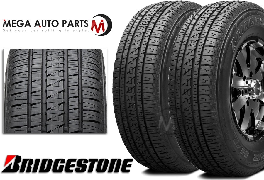 2 x Bridgestone DUELER HL ALENZA PLUS BSW 275/55R20 111H Highway Terrain Tires