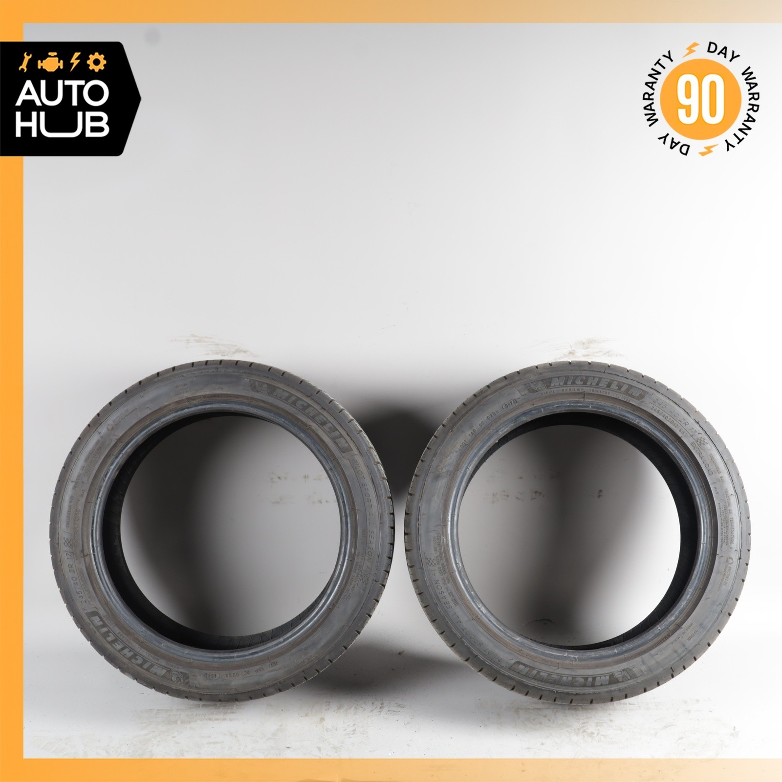245/40ZR17 Michelin Pilot Sport All Season 4 245 40 17′ 95Y XL 8.5/32″ Set Of 2