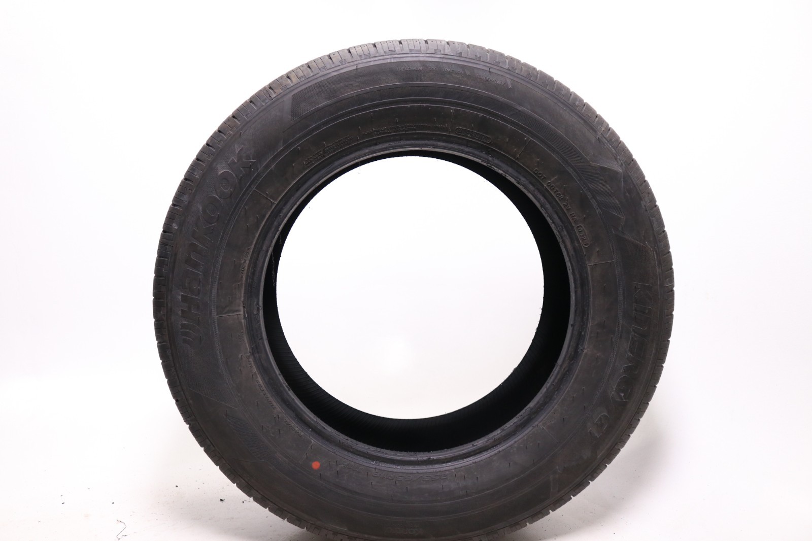 Set of 4 Used 255/65R18 Hankook Kinergy GT – 111H – 9.5-10.5/32