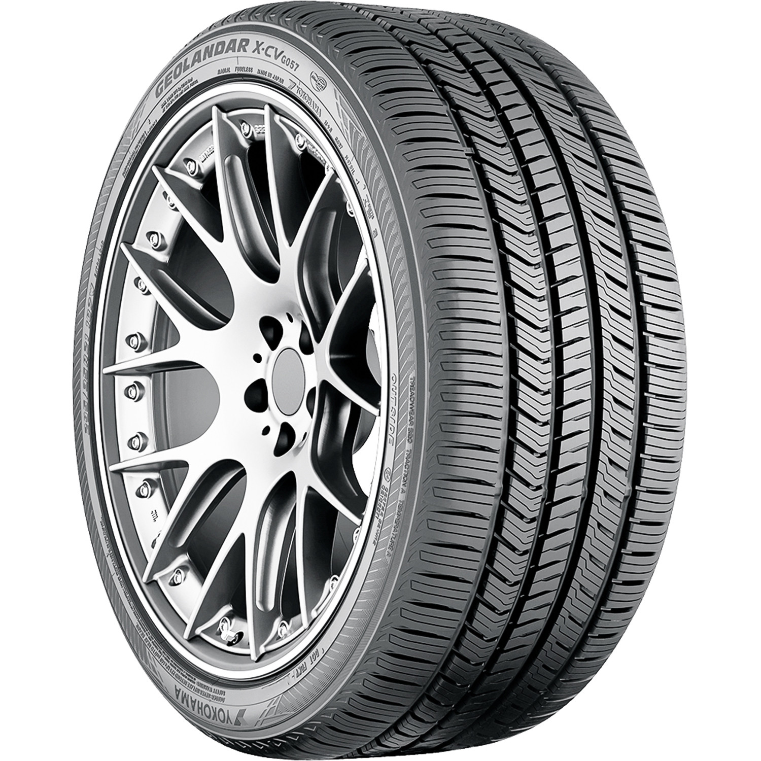 4 Tires Yokohama Geolandar X-CV G057 265/70R18 116T AS All Season TakeOff (New)