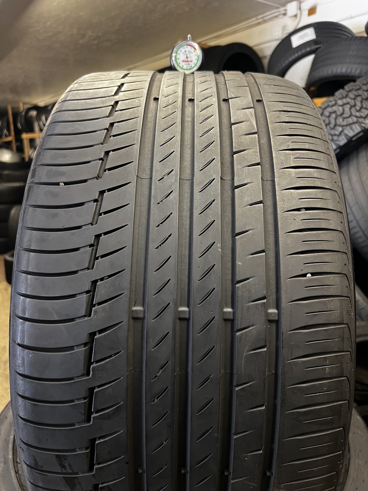 1 Tire Continental PremiumContact 6 ★ BMW 315/30R22 107Y XL DOT.3321 6.5/32