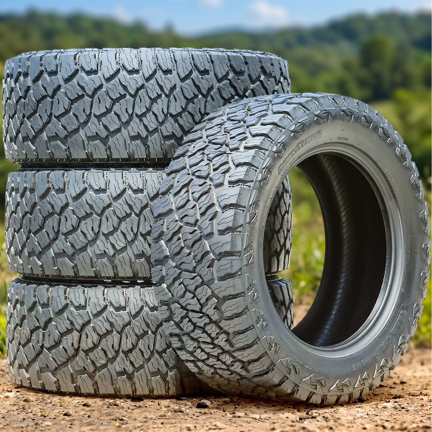 4 Ameritread Trail Command AT 265/70R18 124/121S E 10 Ply Tires 50k Mi Warranty