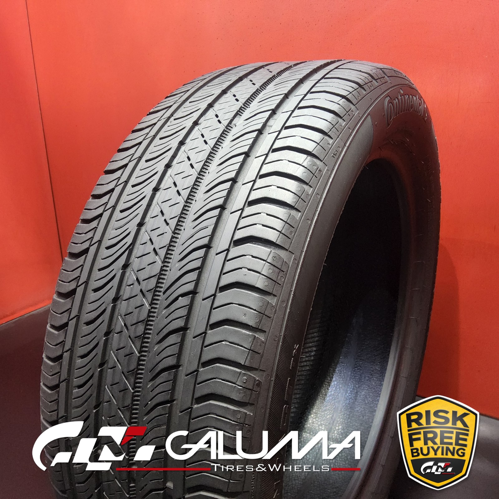 1 Tire Continental ProContact TX 215/50/17 R17 2155017 91H No Repairs #96052