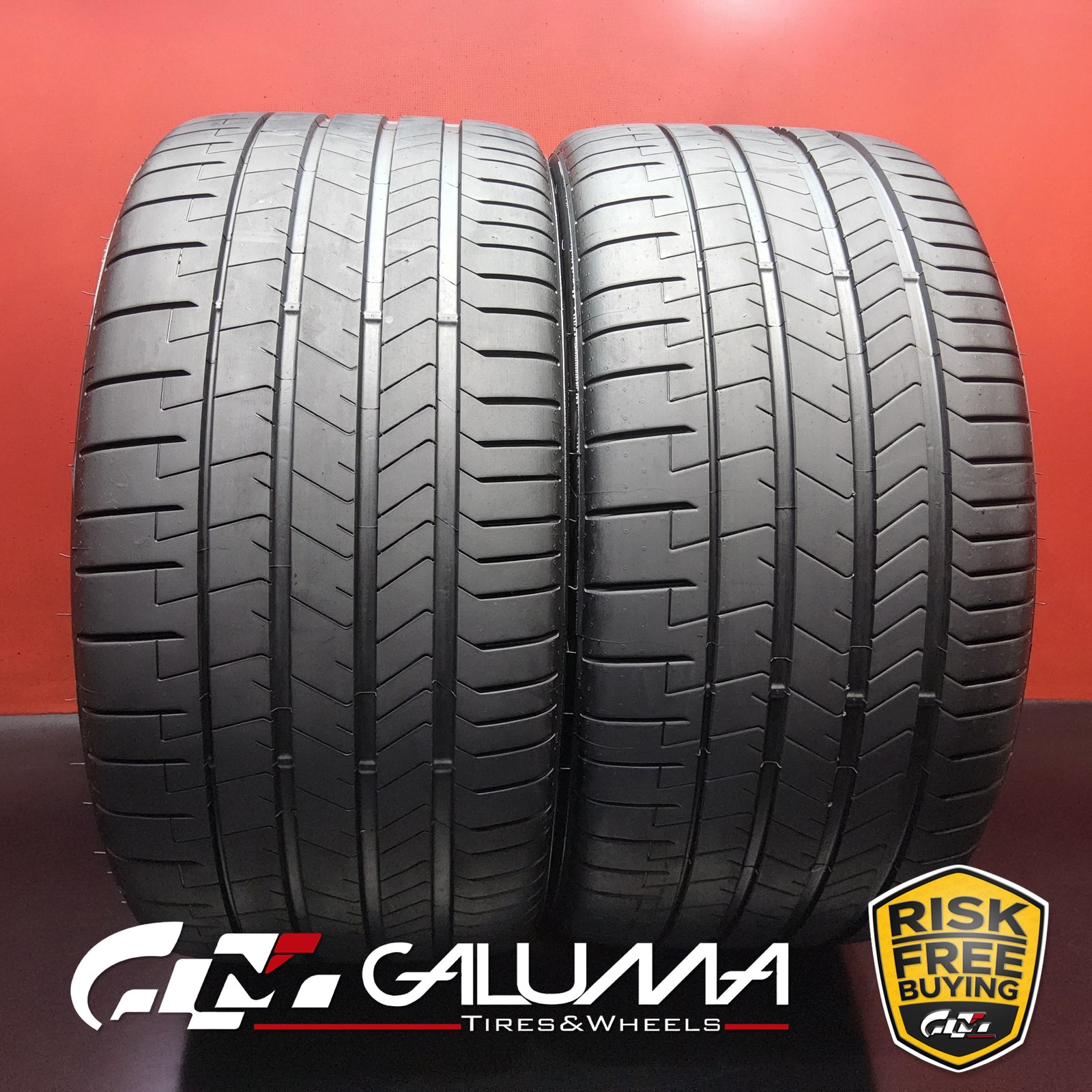 Set of 2 Tires LikeNEW Pirelli P-Zero (PZ4) ALP XL 325/30ZR23 325/30/23 #95929